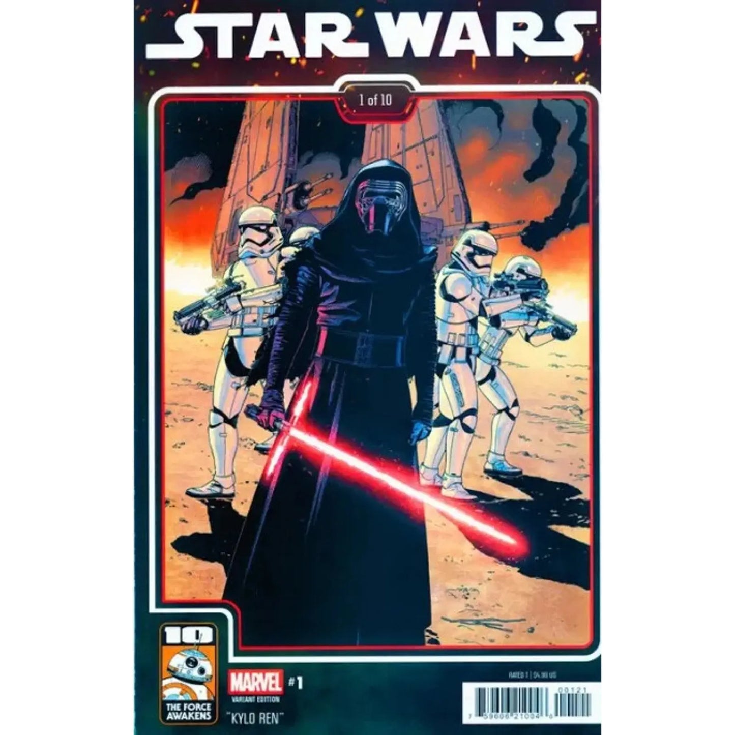 Star Wars Vol 4 (Marvel) 1B Chris Sprouse Force Awakens 10th Anniversary Variant - MOD Shop LLC