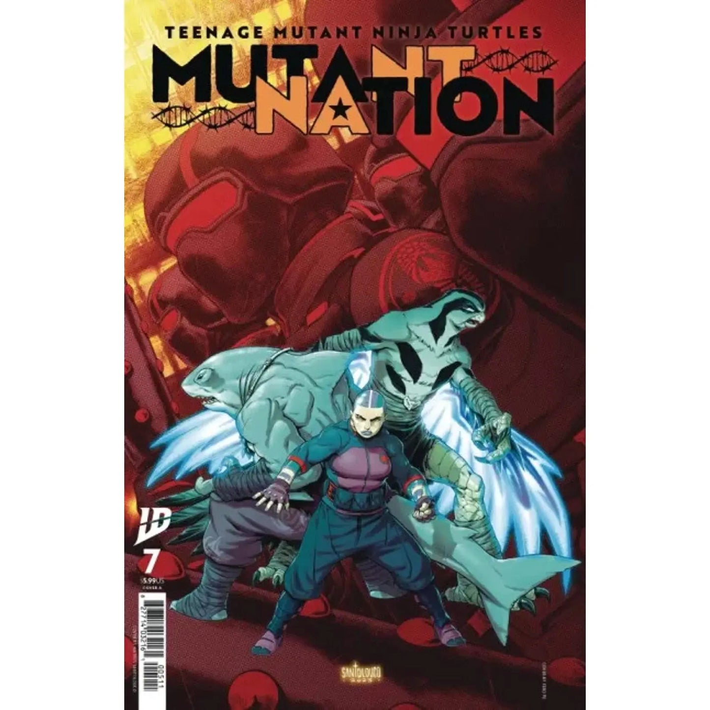 Teenage Mutant Ninja Turtles: Mutant Nation 7A Mateus Santolouco Regular - MOD Shop LLC