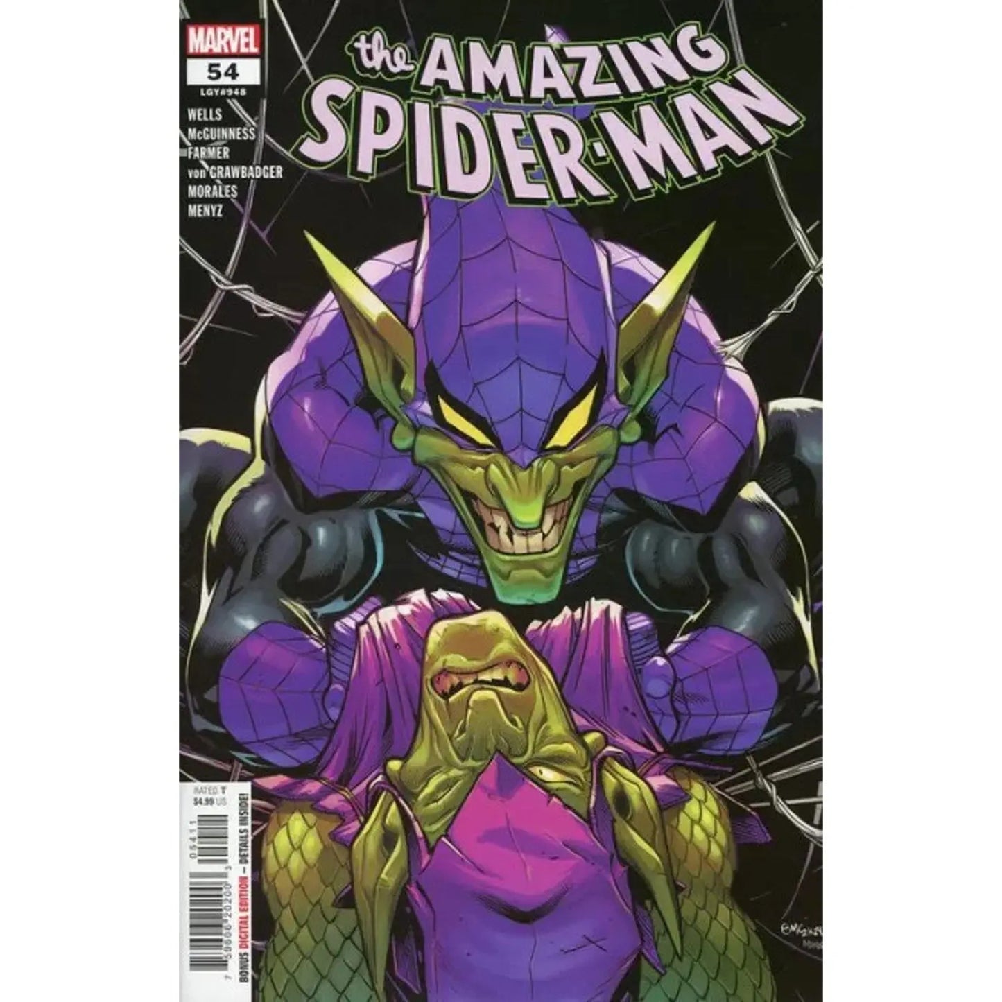 The Amazing Spider - Man, Vol. 6 54A Edward McGuinness Regular - MOD Shop LLC