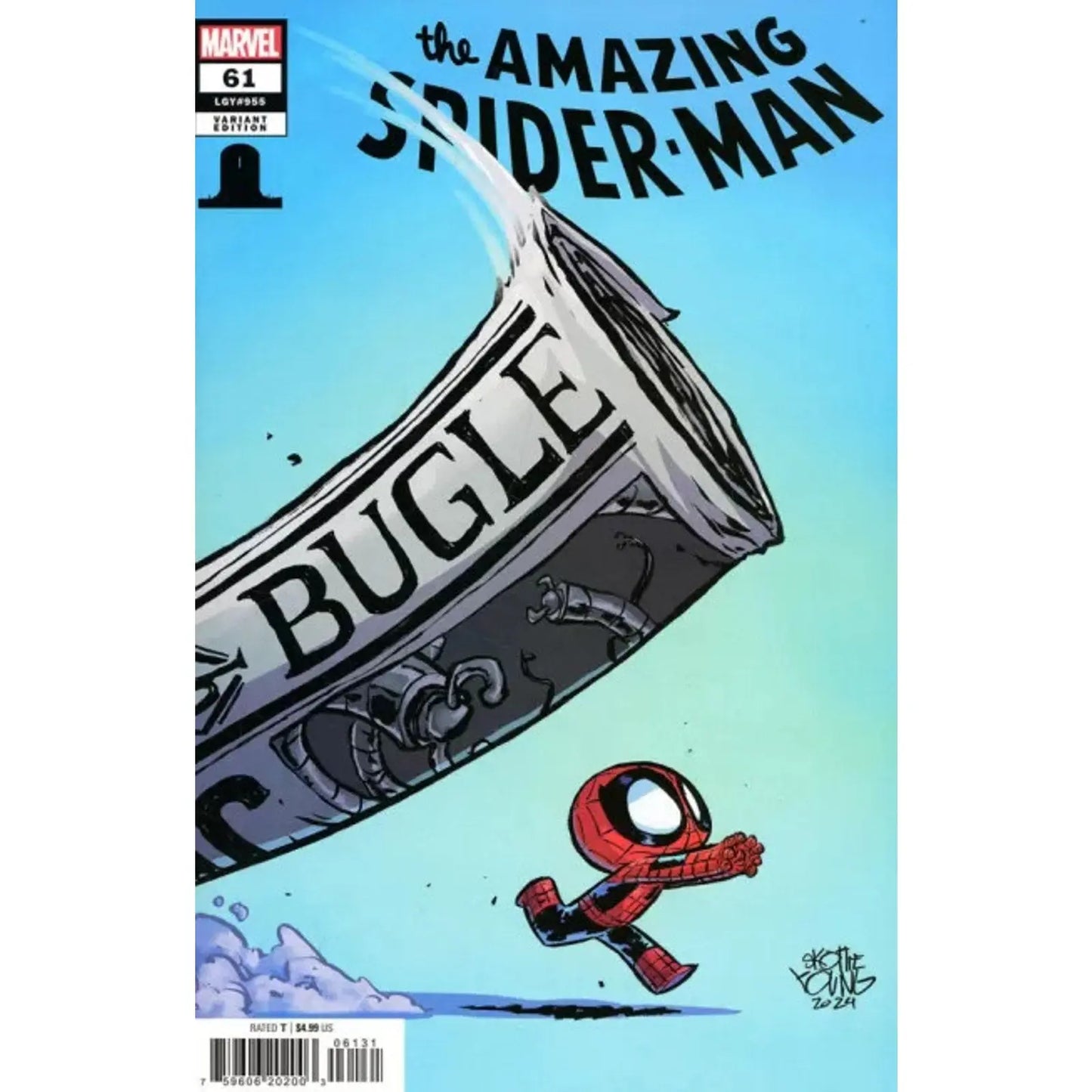 The Amazing Spider - Man, Vol. 6 61C Skottie Young 8 Deaths of Spider - Man Variant - MOD Shop LLC