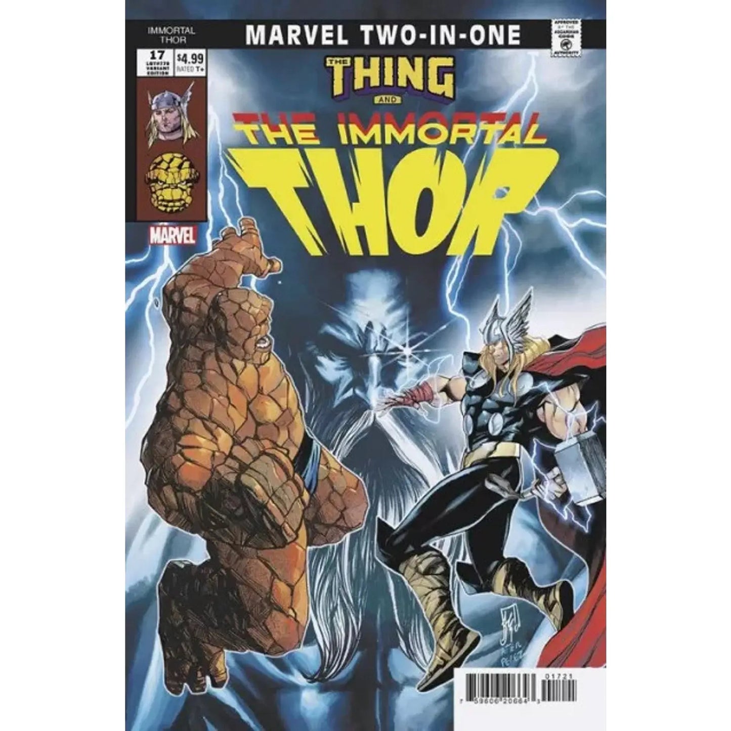 The Immortal Thor 17B Stefano Caselli Marvel Two - in - One Variant - MOD Shop LLC