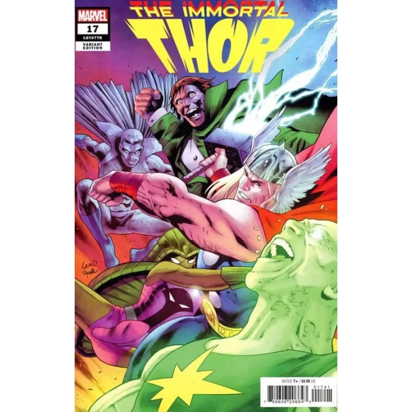 The Immortal Thor 17D Greg Land Variant - MOD Shop LLC