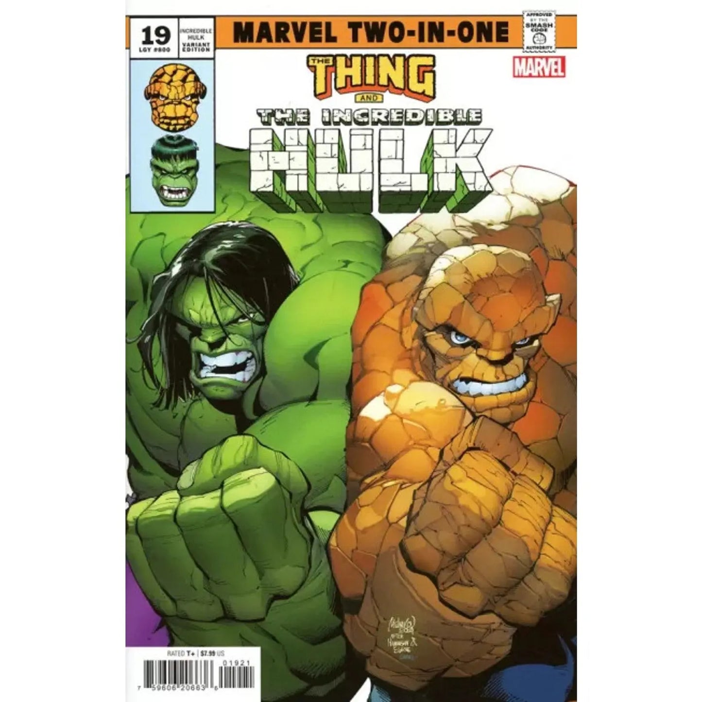 The Incredible Hulk, Vol. 4 19B Gleb Melnikov Marvel Two - in - One Variant - MOD Shop LLC
