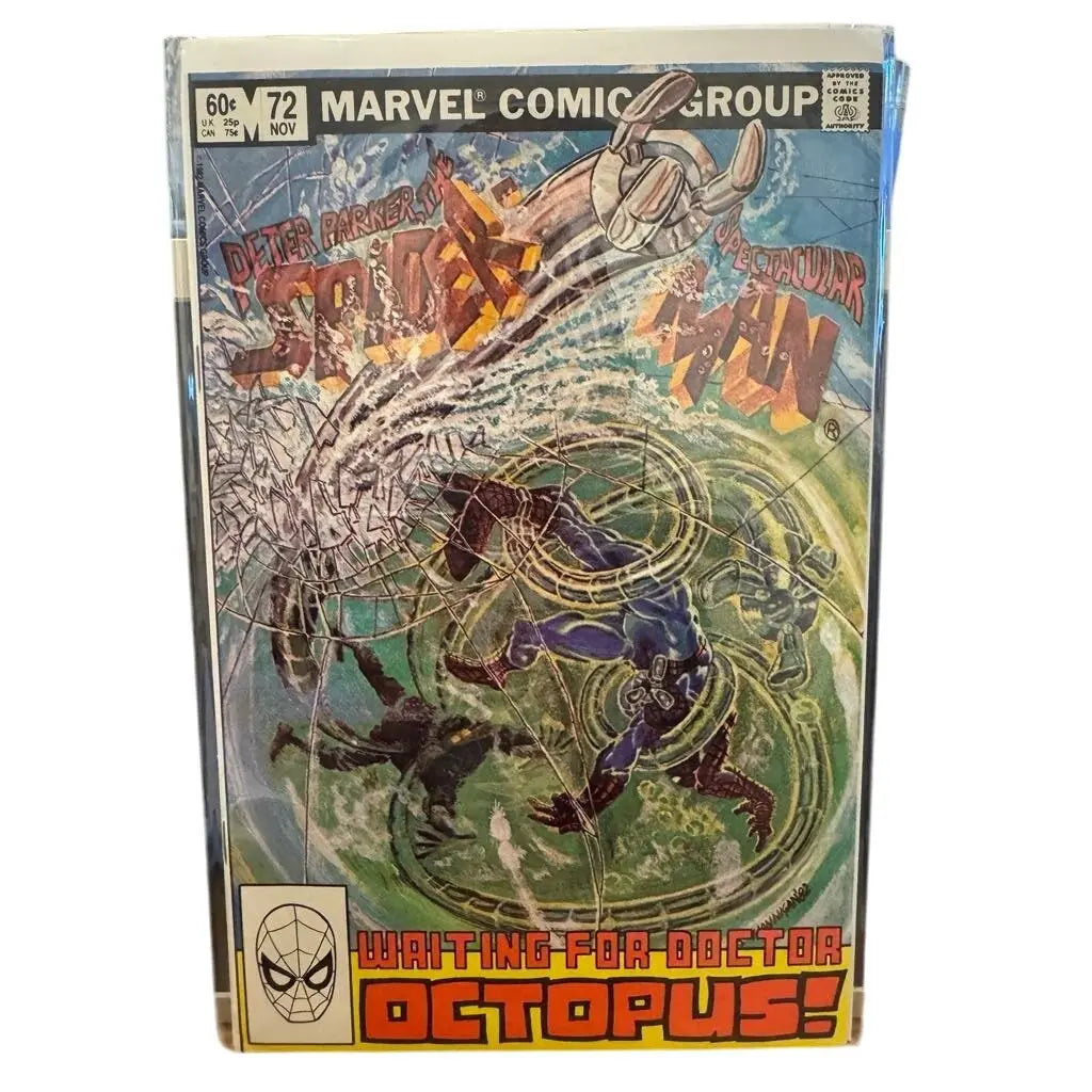 The Spectacular Spider - Man 72 (Marvel Comics November 1982) Near Mint - MOD Shop LLC
