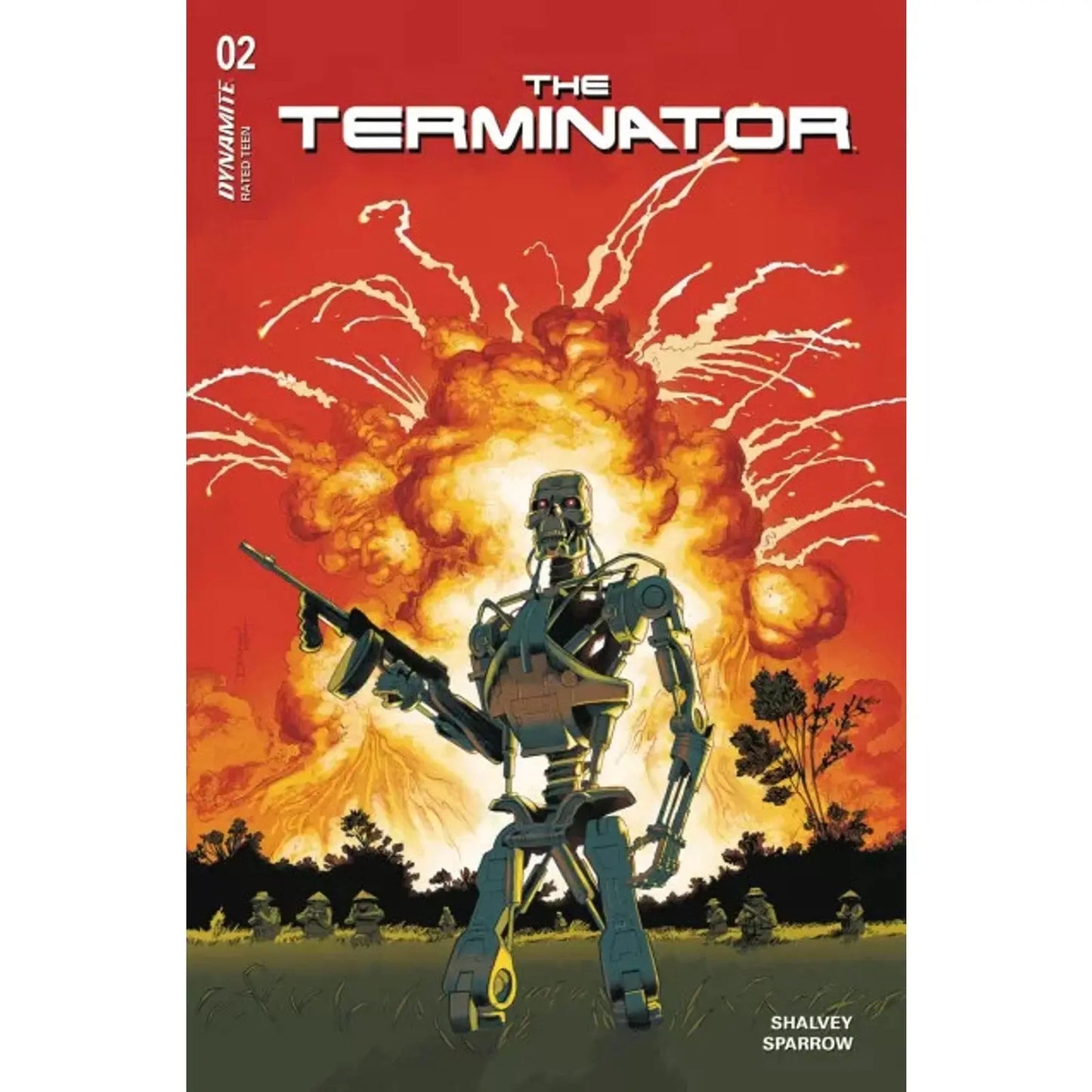 The Terminator (Dynamite Entertainment) 2E Declan Shalvey Foil Variant - MOD Shop LLC