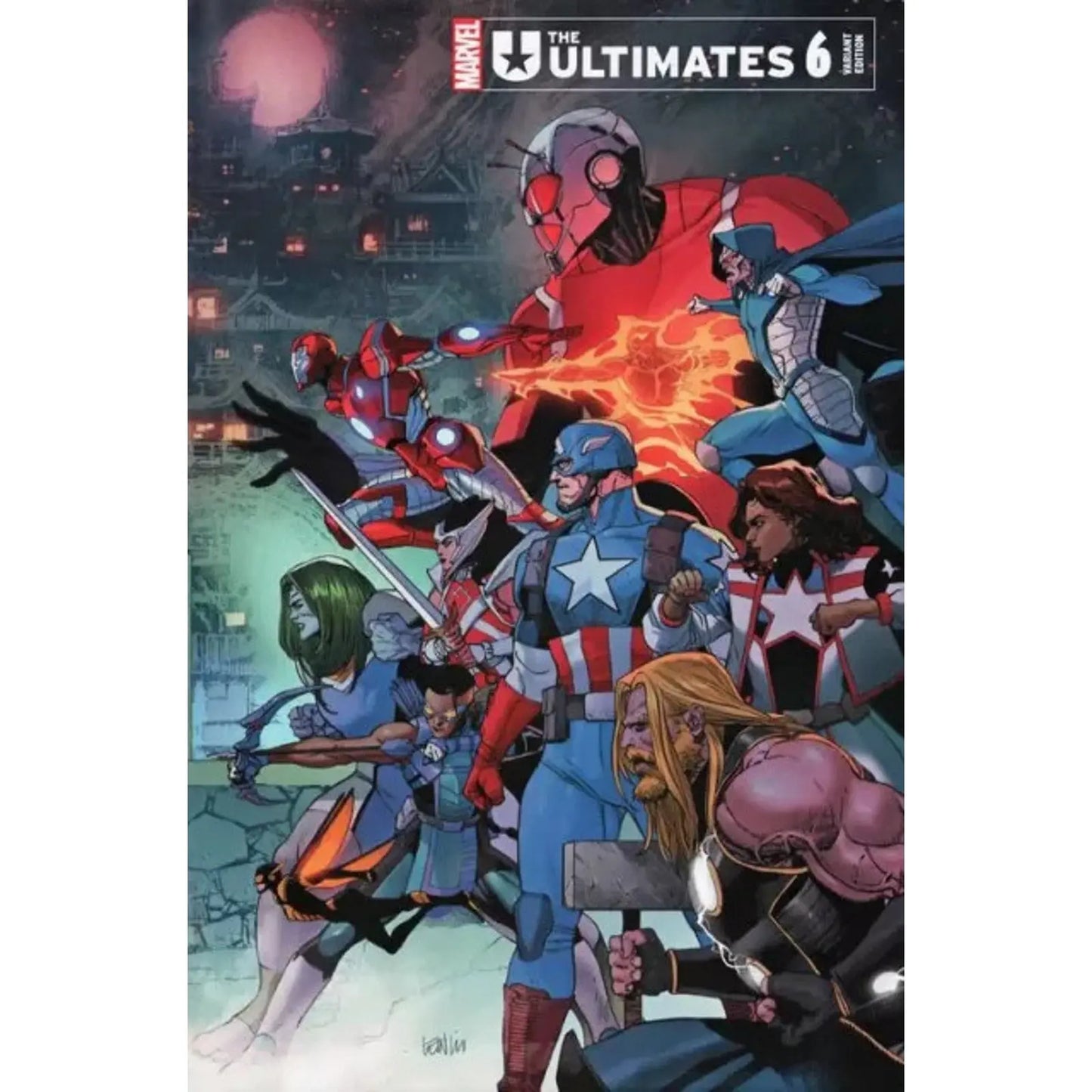 The Ultimates, Vol. 6 6C Leinil Francis Yu Wraparound Variant - MOD Shop LLC