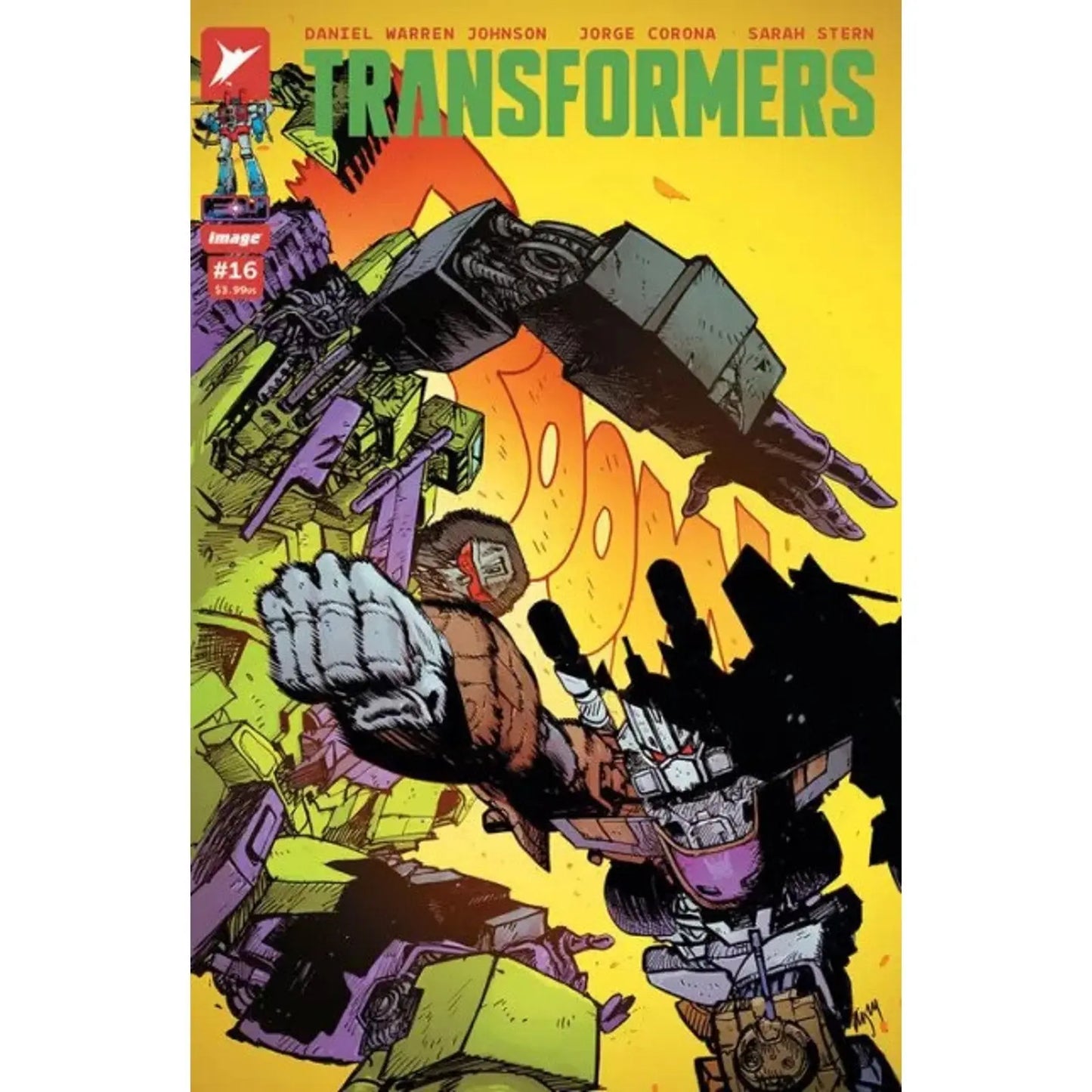 Transformers (Image) 16A Daniel Warren Johnson Regular - MOD Shop LLC