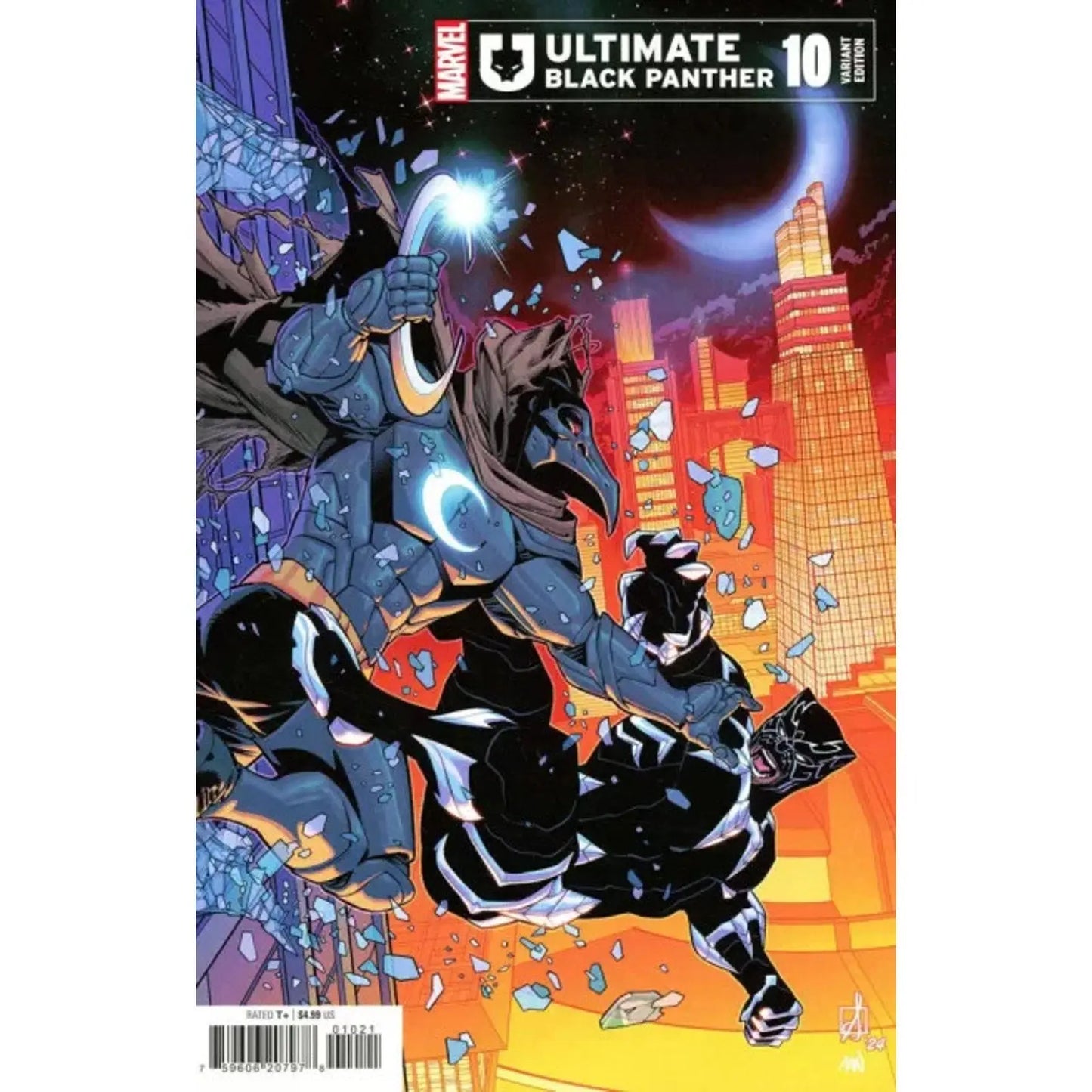 Ultimate Black Panther 10B Sean Izaakse Variant - MOD Shop LLC