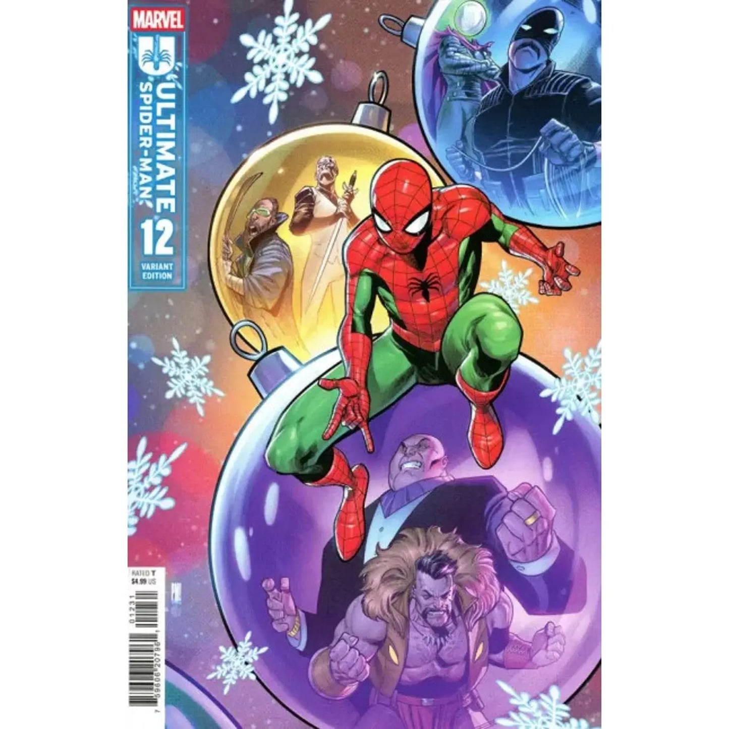 Ultimate Spider - Man, Vol. 2 12C Paco Medina Winter Holiday Variant - MOD Shop LLC