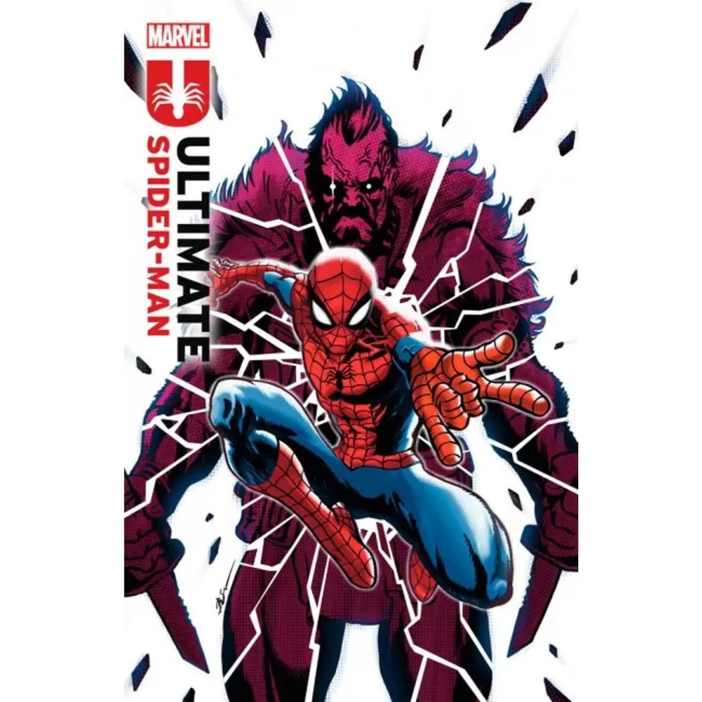 Ultimate Spider - Man, Vol. 2 13B Benjamin Su Ultimate One Year In Foil Variant - MOD Shop LLC