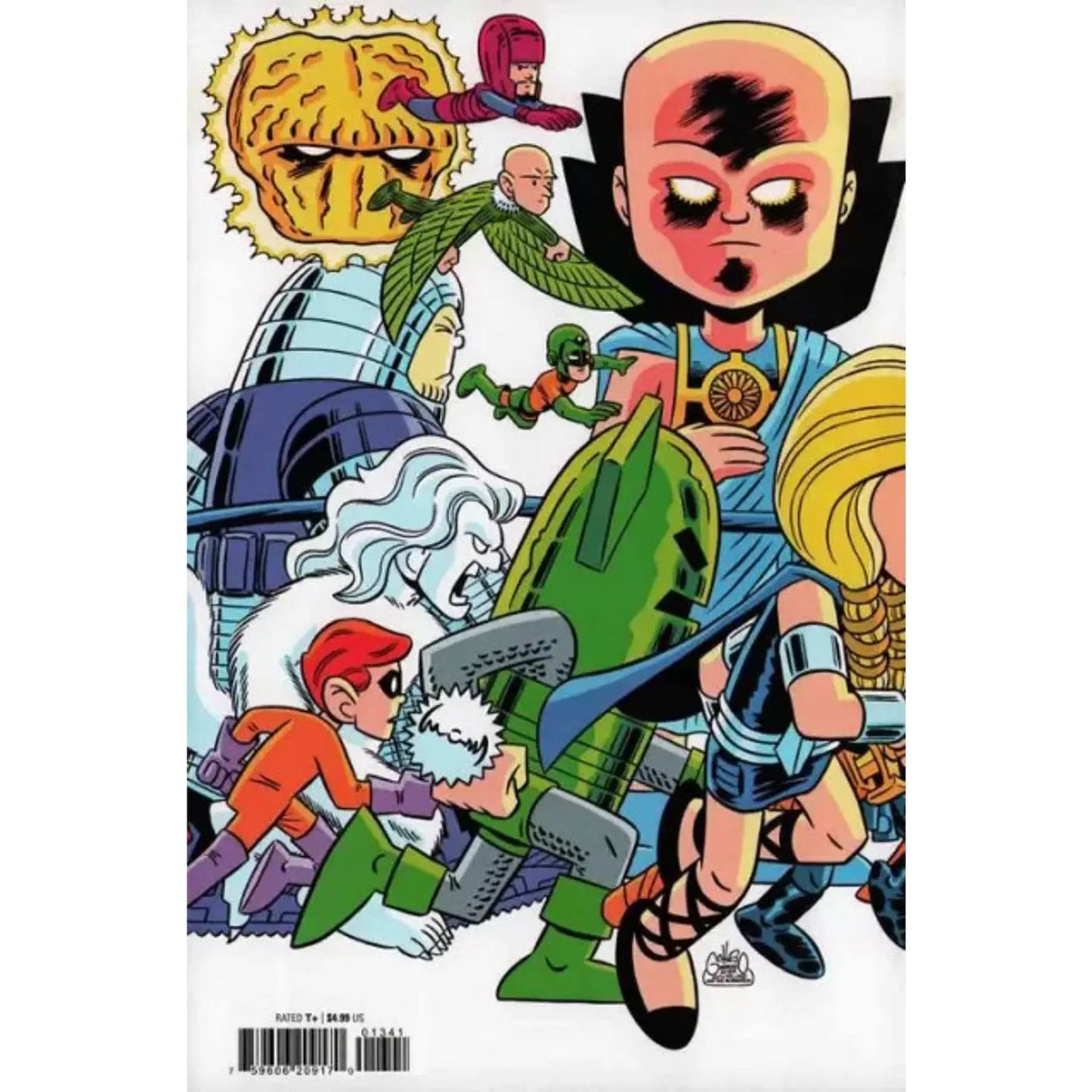 Uncanny X - Men, Vol. 6 13D Chris Giarrusso Marvel Universe Connecting Variant - MOD Shop LLC