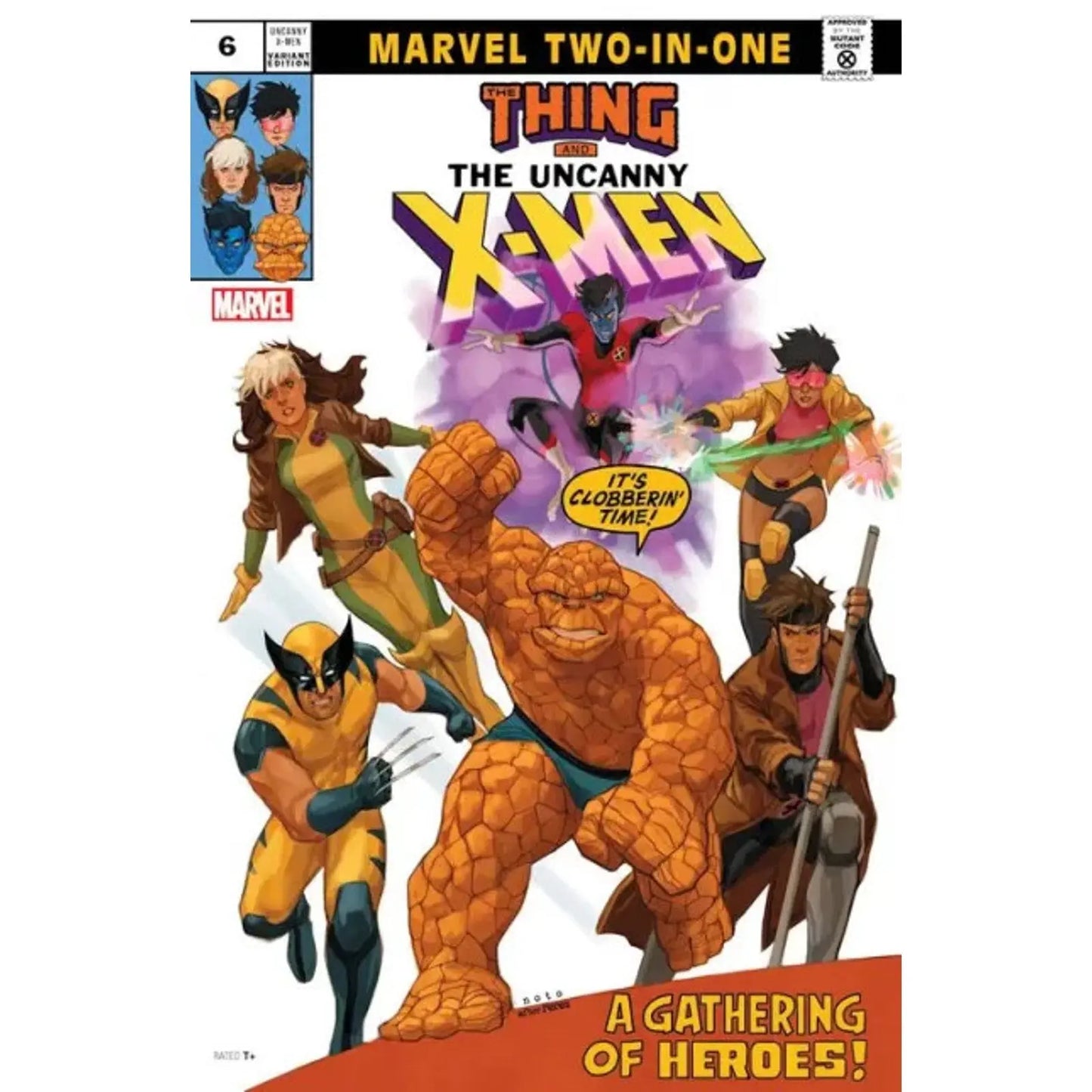 Uncanny X - Men, Vol. 6 6C Phil Noto Marvel Two - in - One Variant - MOD Shop LLC