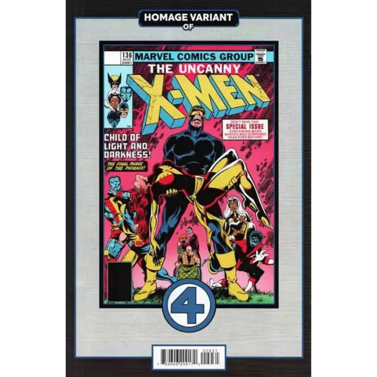 Uncanny X - Men, Vol. 6 9C David López Fantastic Four Homage Variant - MOD Shop LLC
