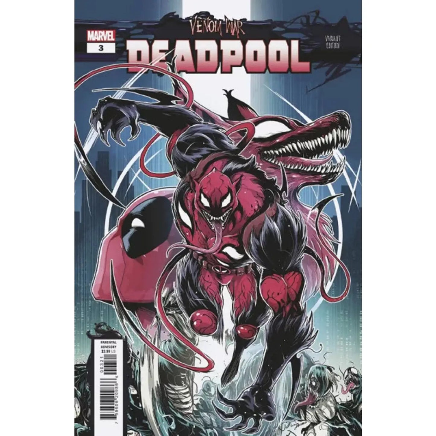 Venom War: Deadpool 3B Luciano Vecchio Variant - MOD Shop LLC