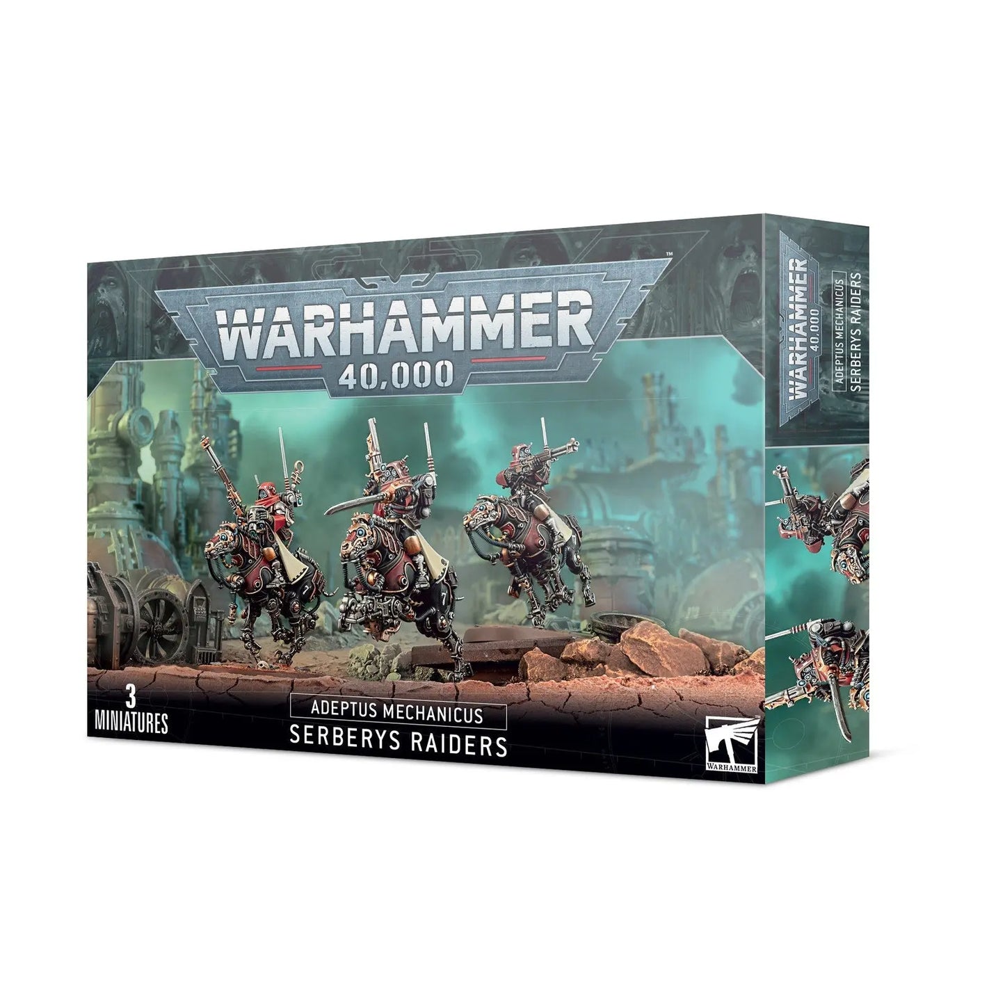 Warhammer 40,000 Adeptus Mechanicus Serberys Raiders - Fast Attack Cavalry Unit | 3 Miniatures | Games Workshop 59 - 24 - MOD Shop LLC