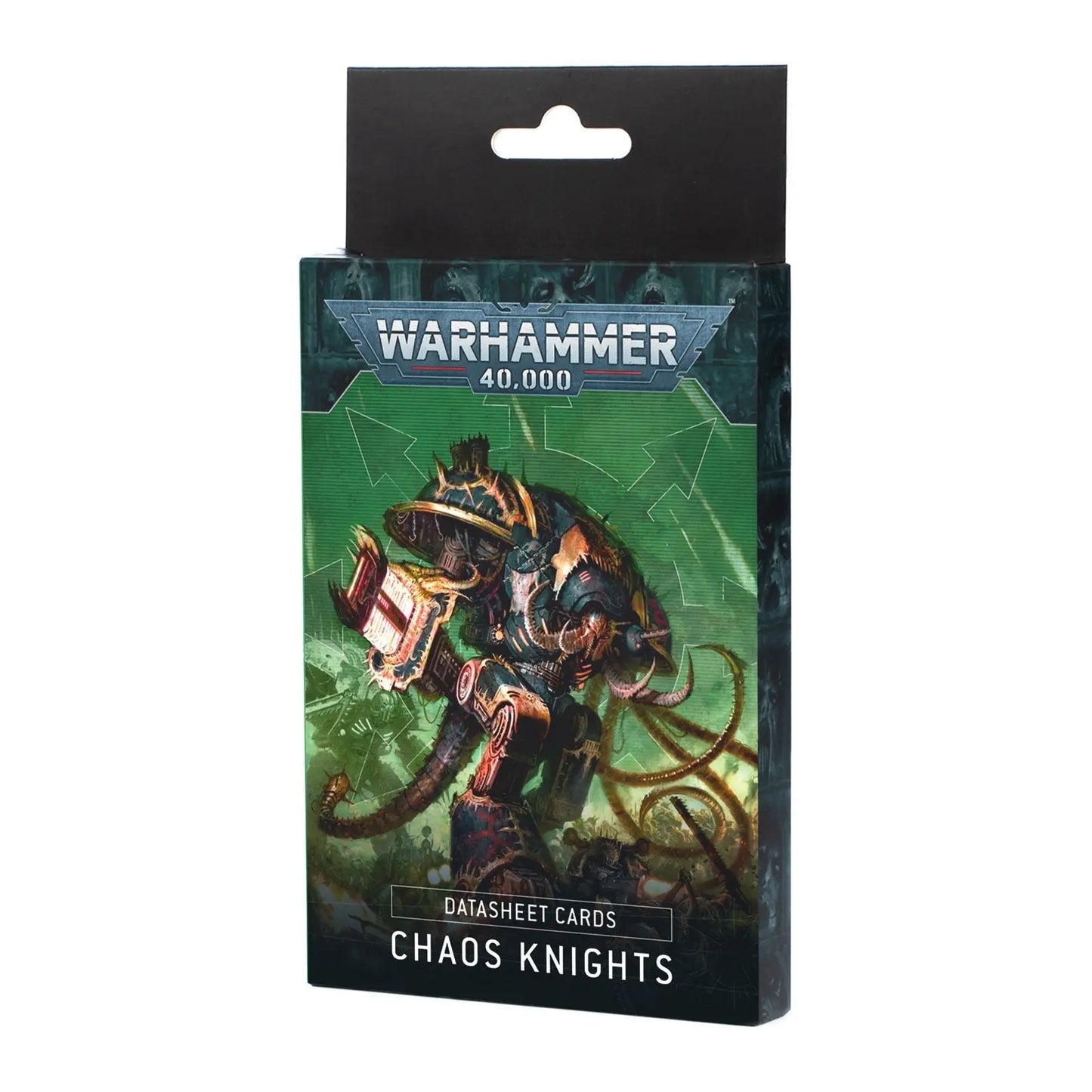 Warhammer 40,000 Chaos Knights Datasheet Cards - Official Rules Reference Cards for Tabletop Gaming - MOD Shop LLC