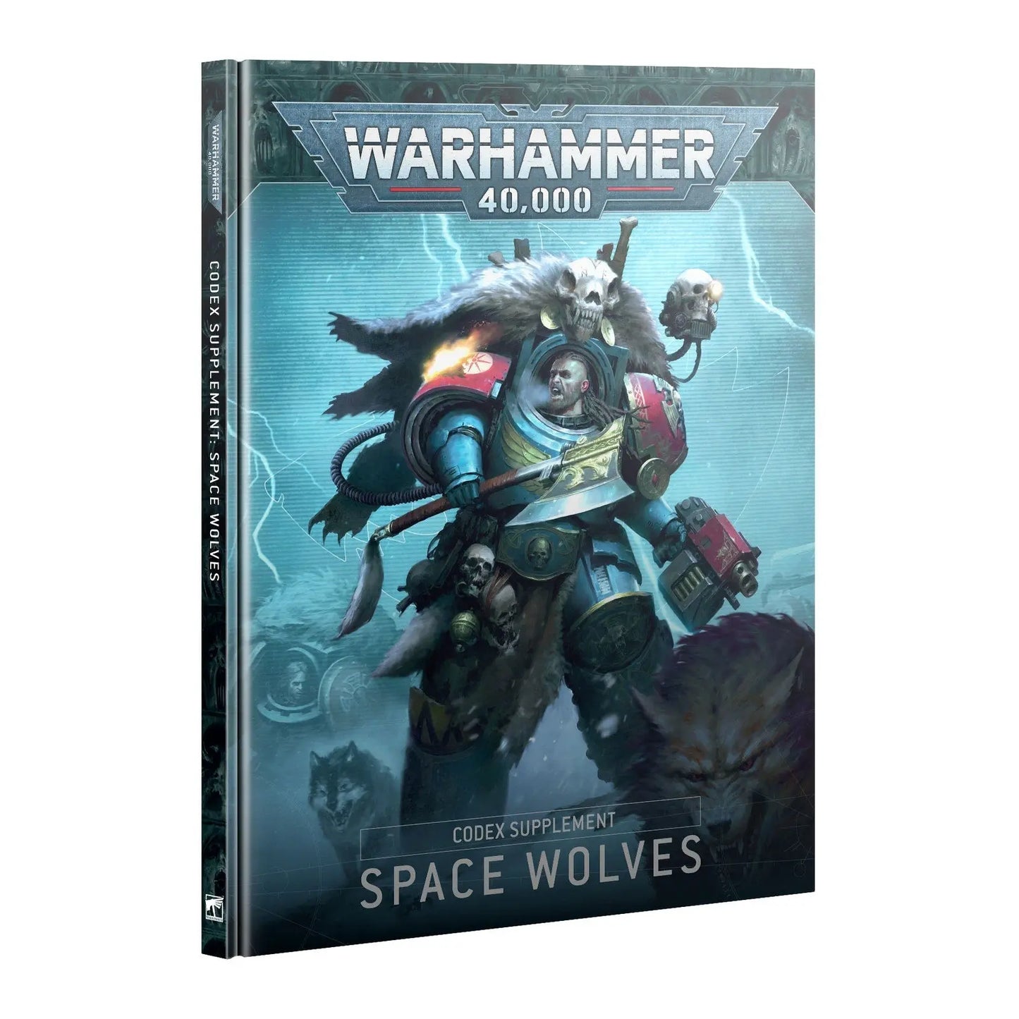 Warhammer 40,000 Codex Supplement: Space Wolves (10th Edition) - 104 - Page Hardcover Rulebook with 20 Datasheets, 3 Detachments & Exclusive Cover Art for Sons of Fenris Army - MOD Shop LLC