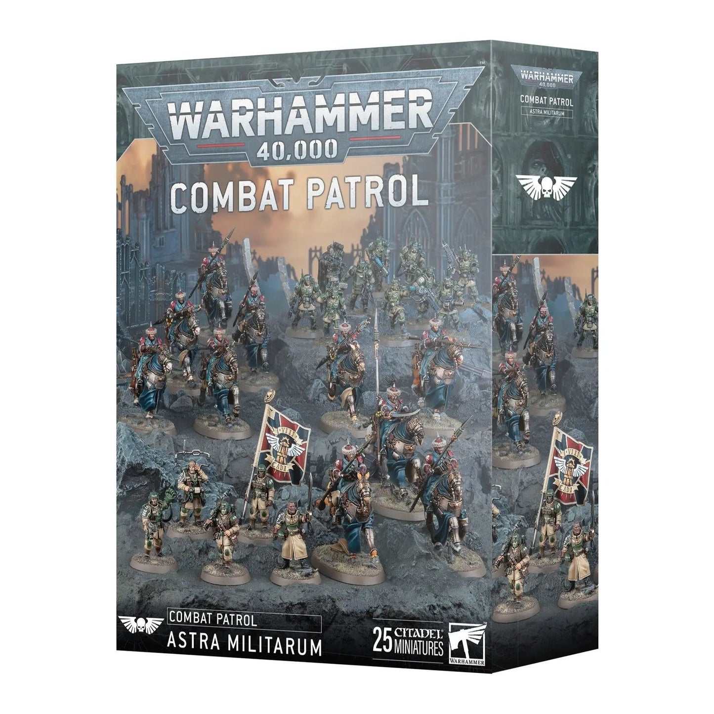 Warhammer 40,000 Combat Patrol: Astra Militarum - The Imperial Guard's Elite Fighting Force (25 Citadel Miniatures) - MOD Shop LLC