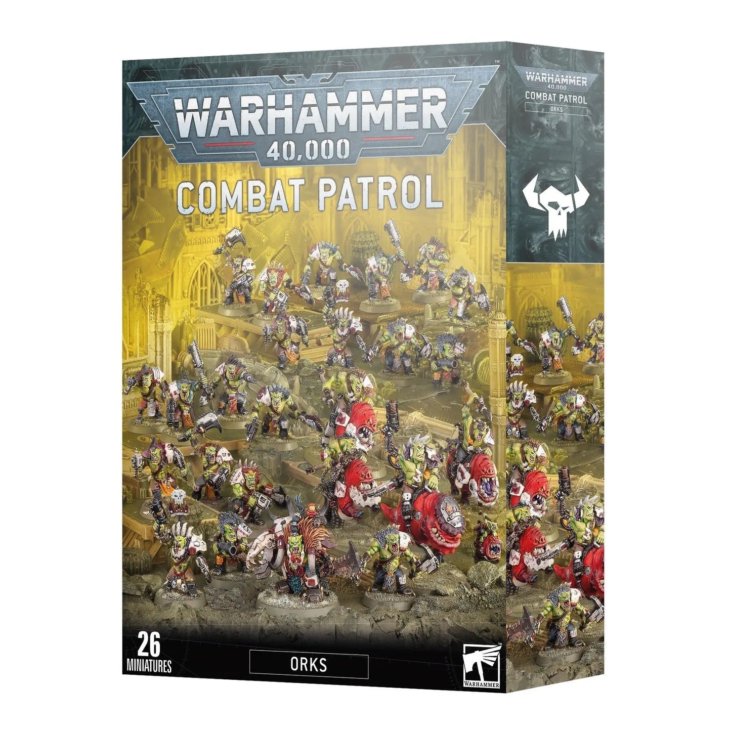 Warhammer 40,000 Combat Patrol: Orks - 26 Miniatures Army Starter Set - MOD Shop LLC