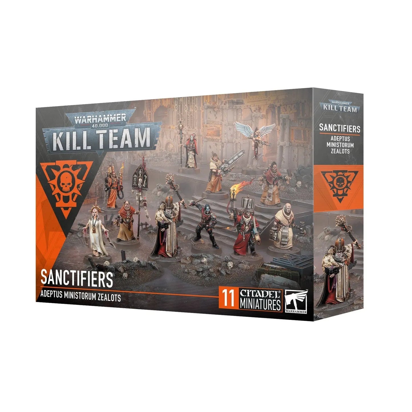 Warhammer 40,000 Kill Team: Sanctifiers - Adeptus Ministorum Zealots (11 Miniatures) - MOD Shop LLC