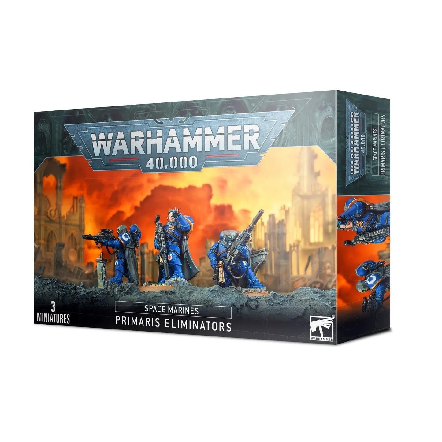 Warhammer 40,000 Space Marines Primaris Eliminators | Elite Sniper Squad (3 Miniatures) - MOD Shop LLC