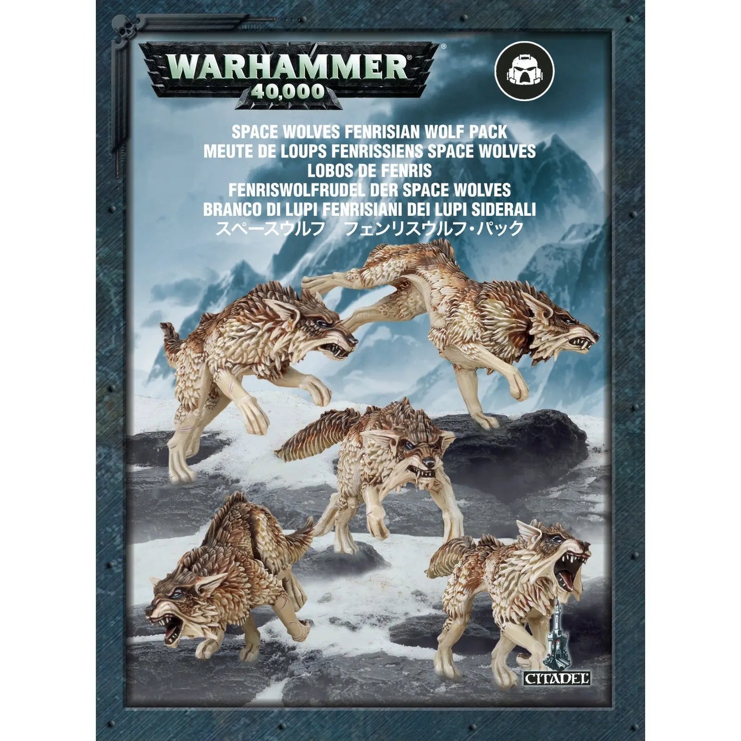 Warhammer 40,000 Space Wolves Fenrisian Wolf Pack - Elite Companion Beasts of the Sons of Russ - MOD Shop LLC