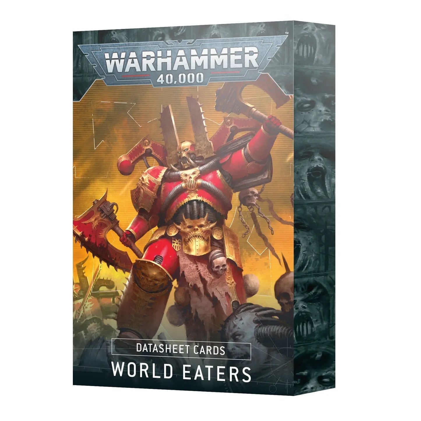 Warhammer 40,000: World Eaters Datasheet Cards - Essential Reference for Chaos Space Marine Collectors - MOD Shop LLC