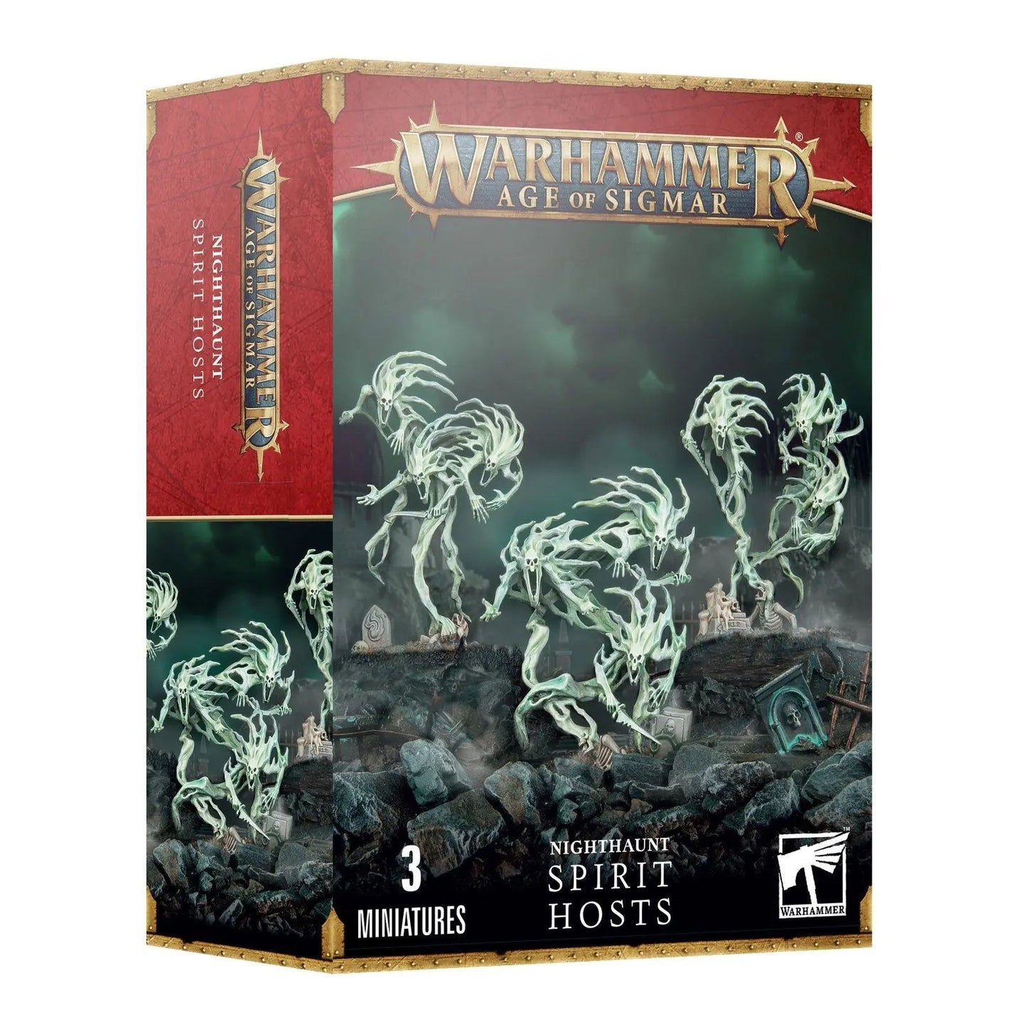 Warhammer Age of Sigmar Nighthaunt Spirit Hosts | Ethereal Undead Miniatures Set (3 Miniatures)) - MOD Shop LLC
