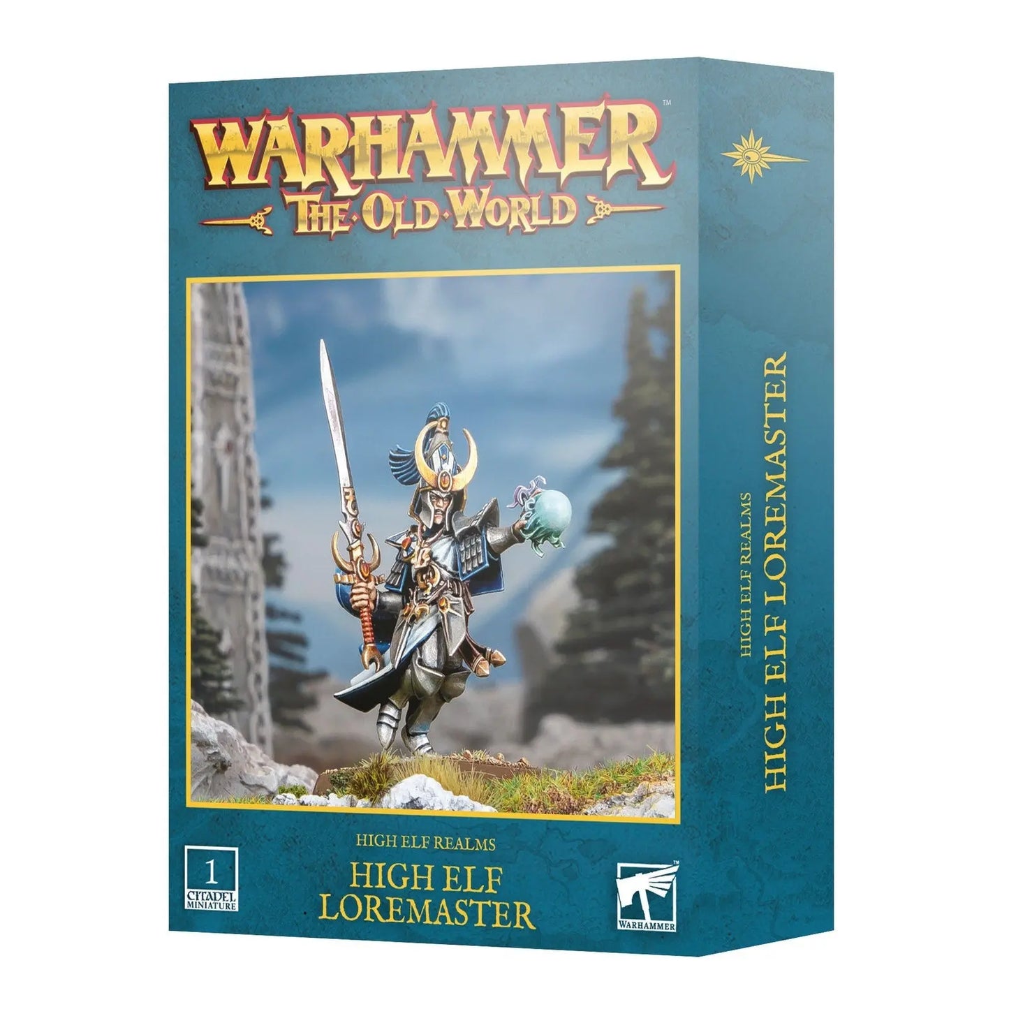Warhammer Old World High Elf Realms Loremaster - Plastic Miniature Kit | Tower of Hoeth Warrior Wizard | Games Workshop 13 - 08 - MOD Shop LLC