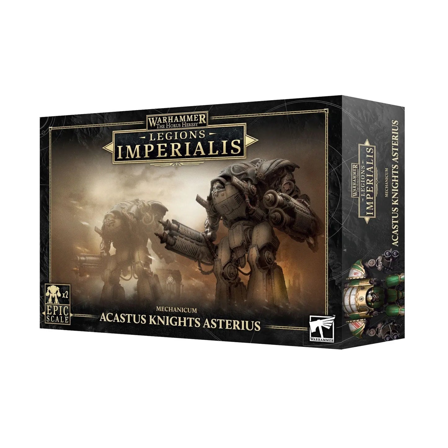 Warhammer The Horus Heresy: Mechanicum Acastus Knights Asterius Epic Scale Battle Titans | Legions Imperialis Tabletop Miniatures - MOD Shop LLC