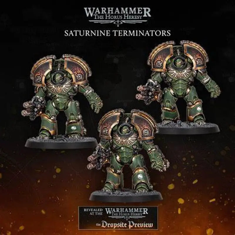 Warhammer: The Horus Heresy – Saturnine Terminator Squad - MOD Shop LLC