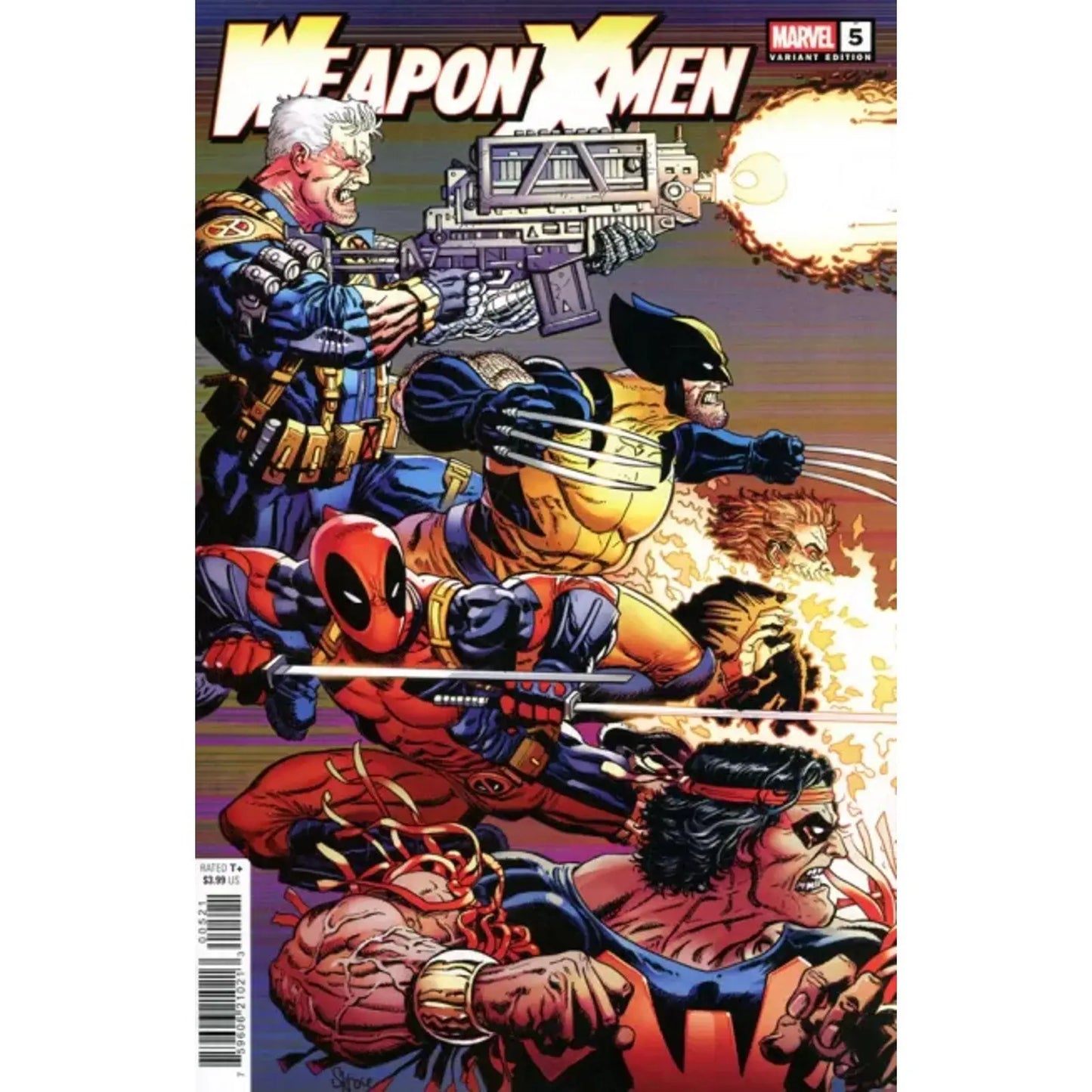 Weapon X - men, Vol. 2 5B Steve Skroce Variant - MOD Shop LLC