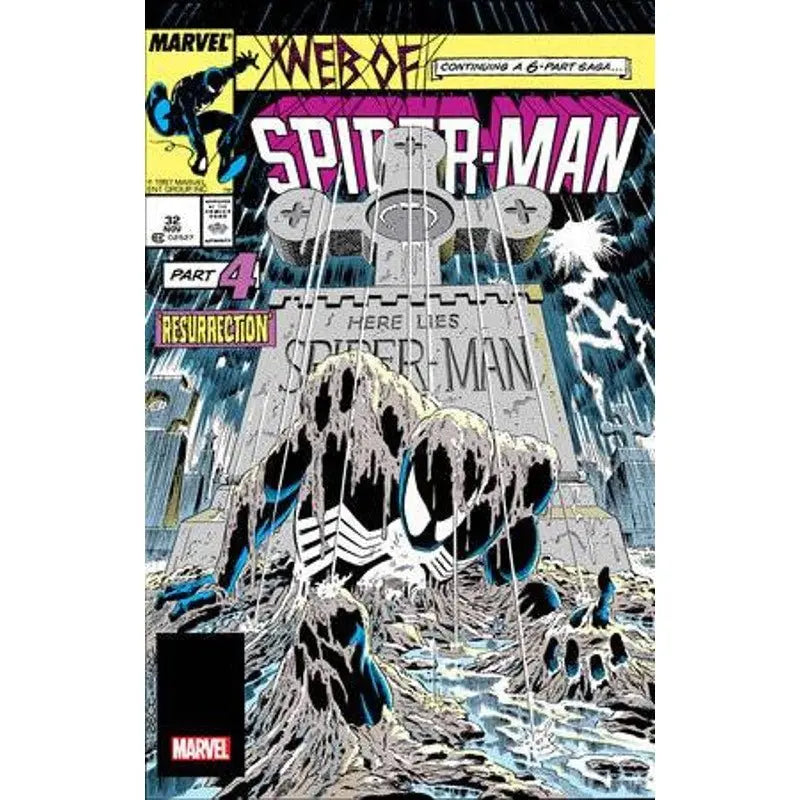Web of Spider - Man #32 Facsimile Edition Poster - 24" x 36" - MOD Shop LLC