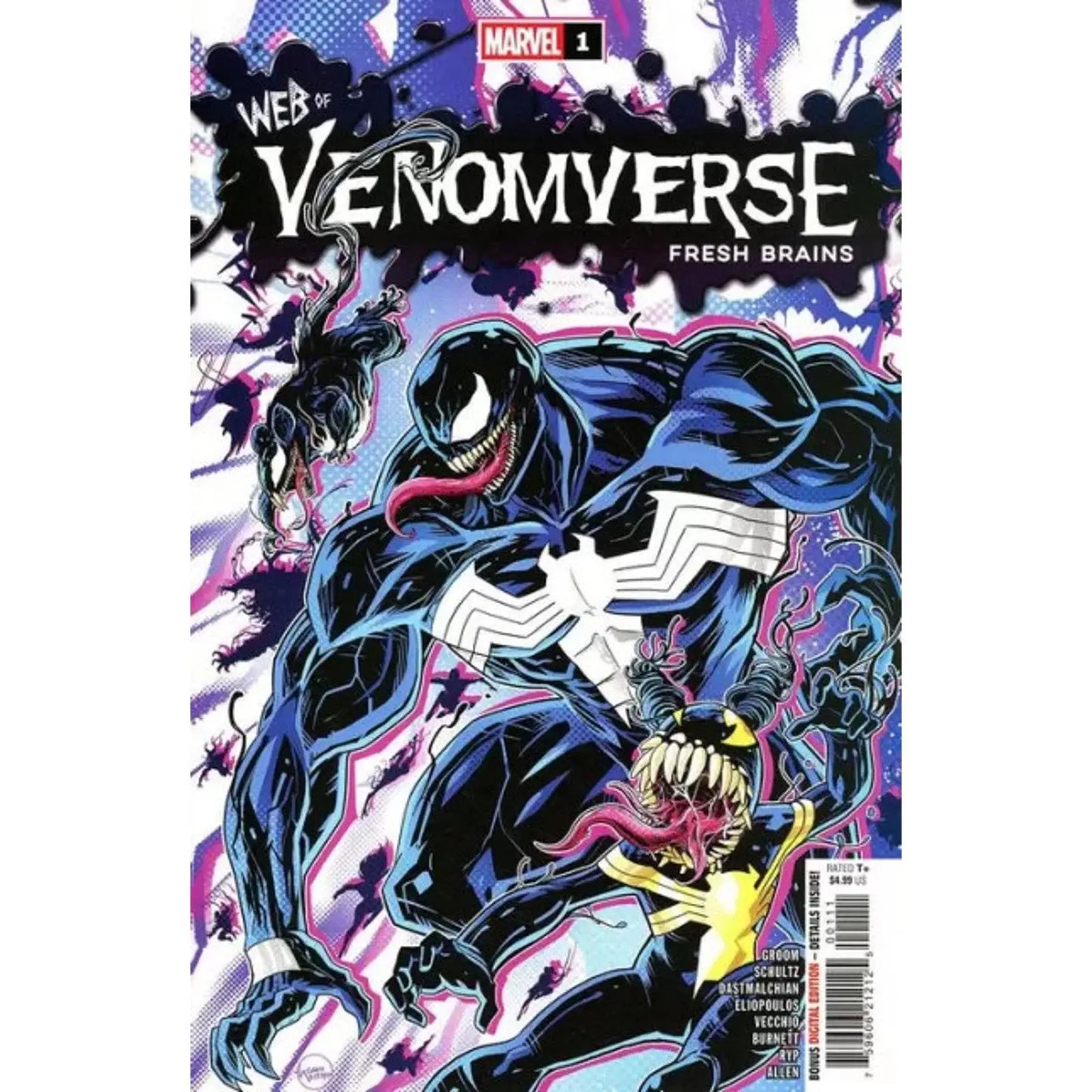 Web of Venomverse: Fresh Brains 1A Luciano Vecchio Regular - MOD Shop LLC