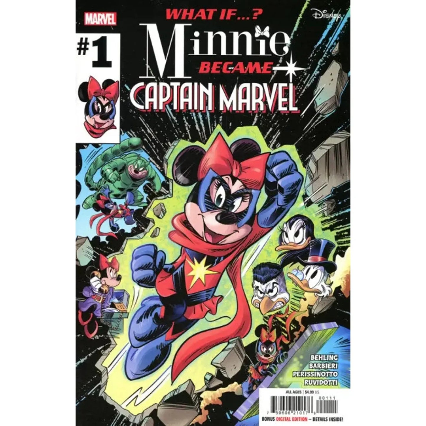 What If...? Minnie Became Captain Marvel 1A Giada Perissinotto Regular - MOD Shop LLC