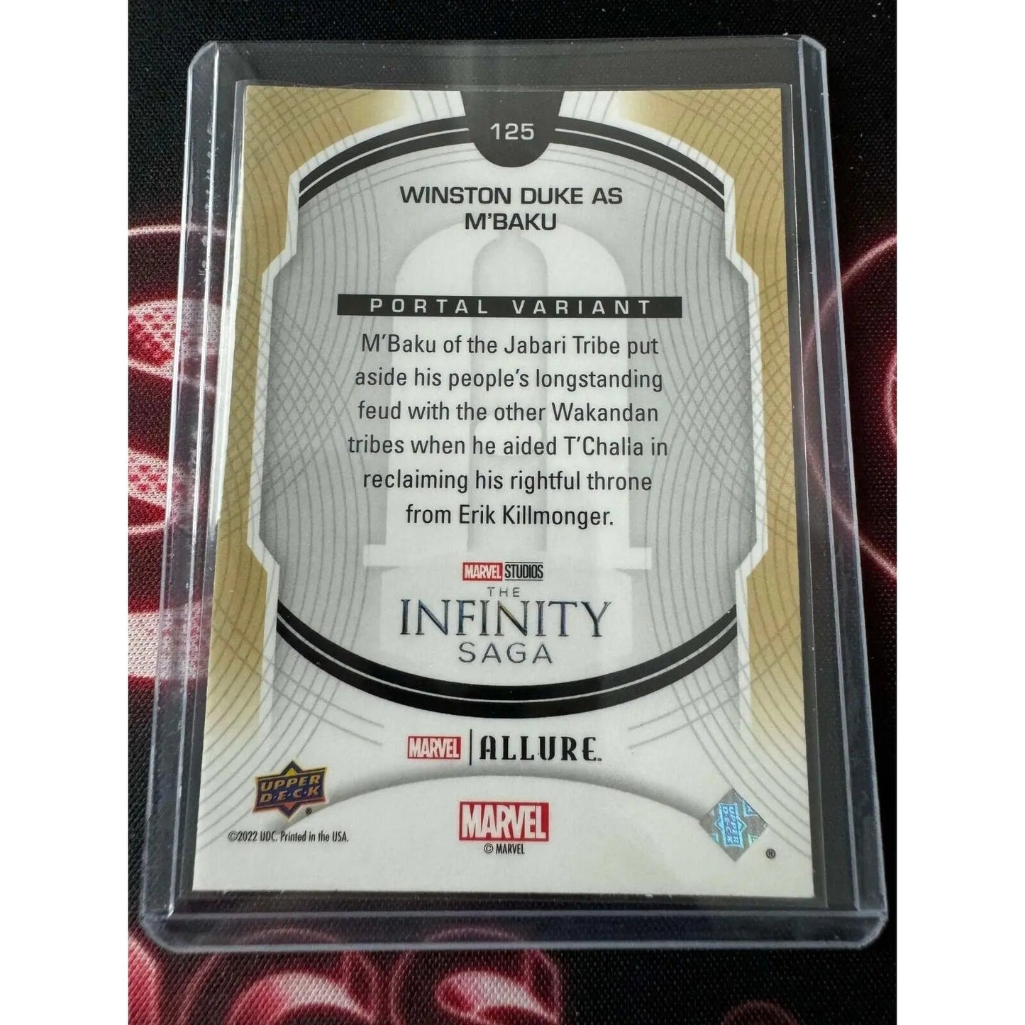 Winston Duke as M'Baku Marvel Allure Portal Variant - MOD Shop LLC