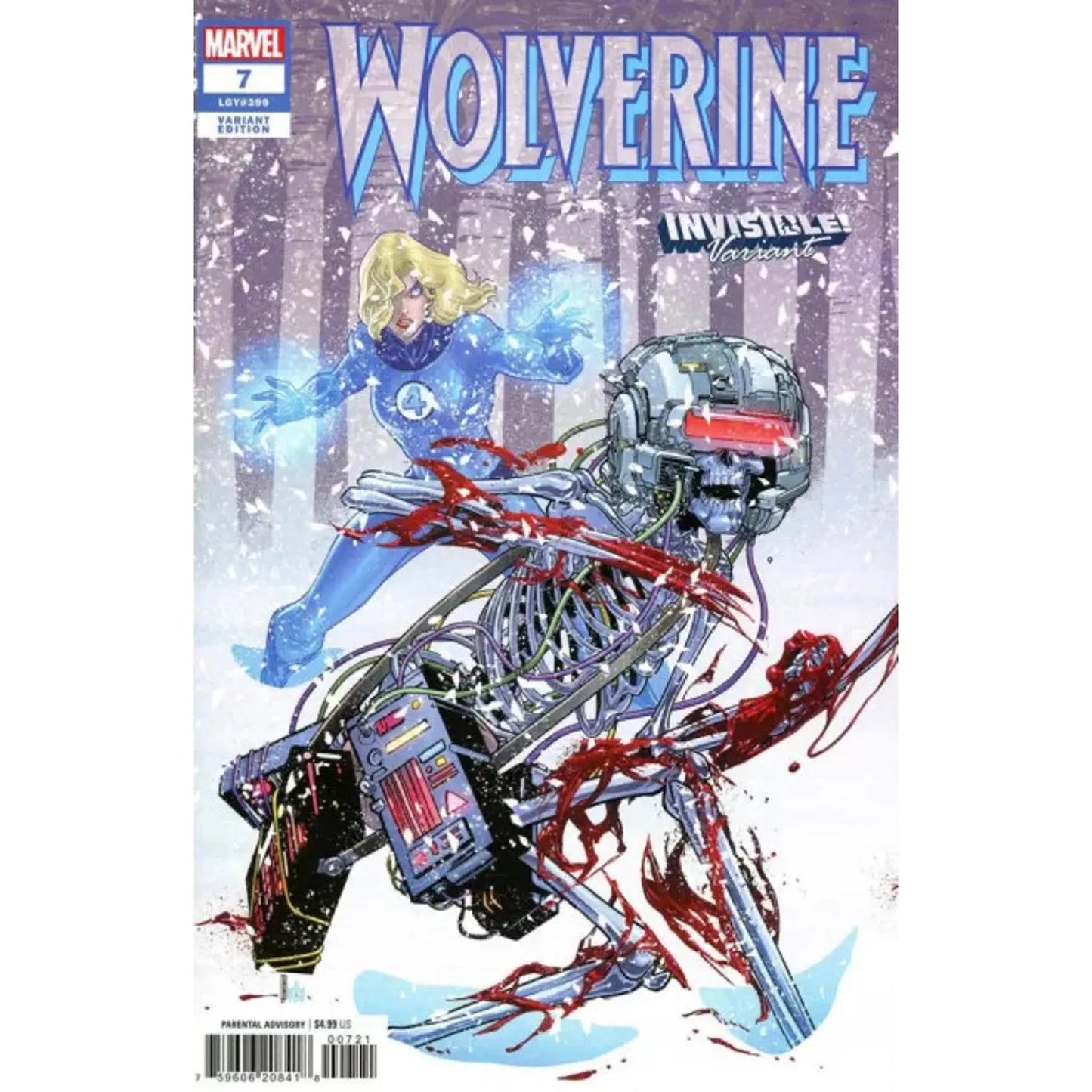 Wolverine, Vol. 8 7B David Baldeón Invisible Variant - MOD Shop LLC