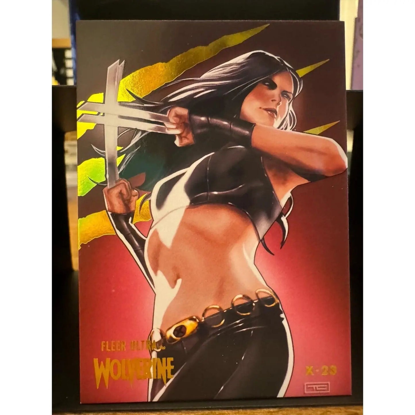 X - 23 #73 YELLOW FOIL Slash Fleer Ultra Wolverine Parallel 13/90 - MOD Shop LLC