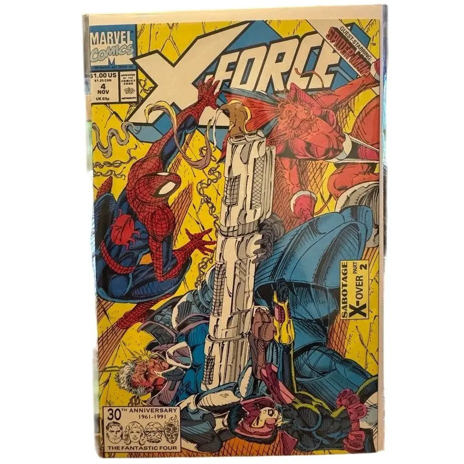 X - Force 4 1991 Marvel Comics Comic Book NM - MOD Shop LLC