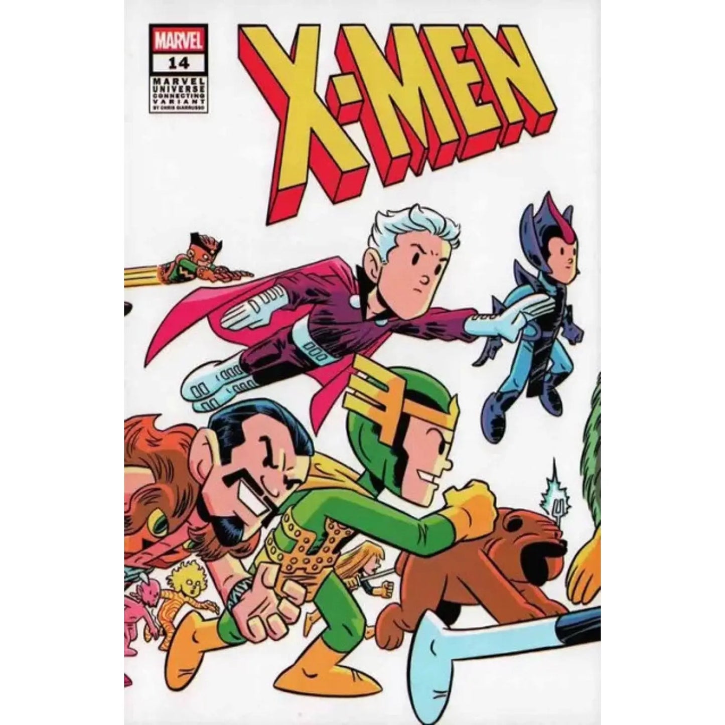 X - Men, Vol. 6 14C Chris Giarrusso Marvel Universe Connecting Variant - MOD Shop LLC