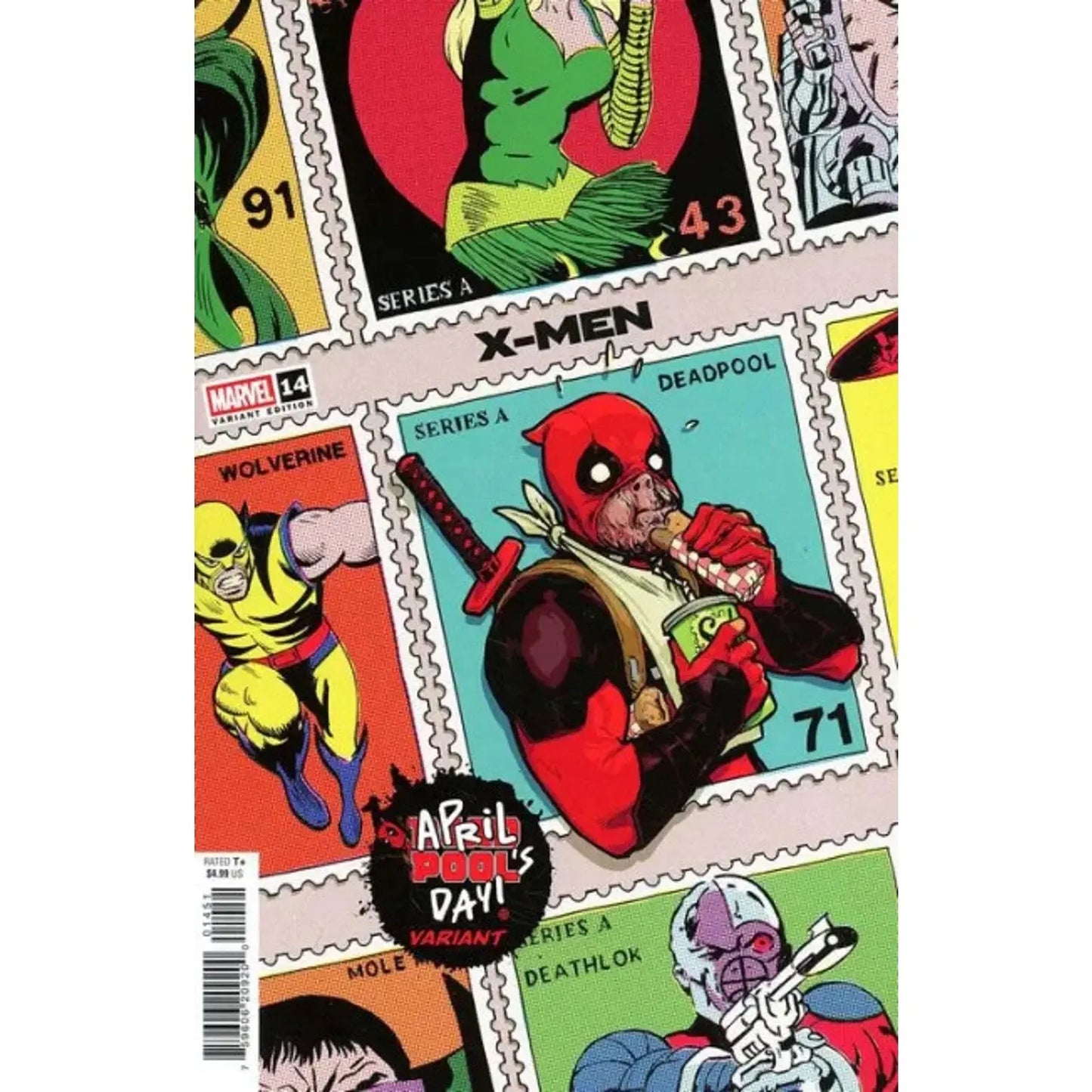 X - Men, Vol. 6 14E David Lopez April Pools Day Variant - MOD Shop LLC