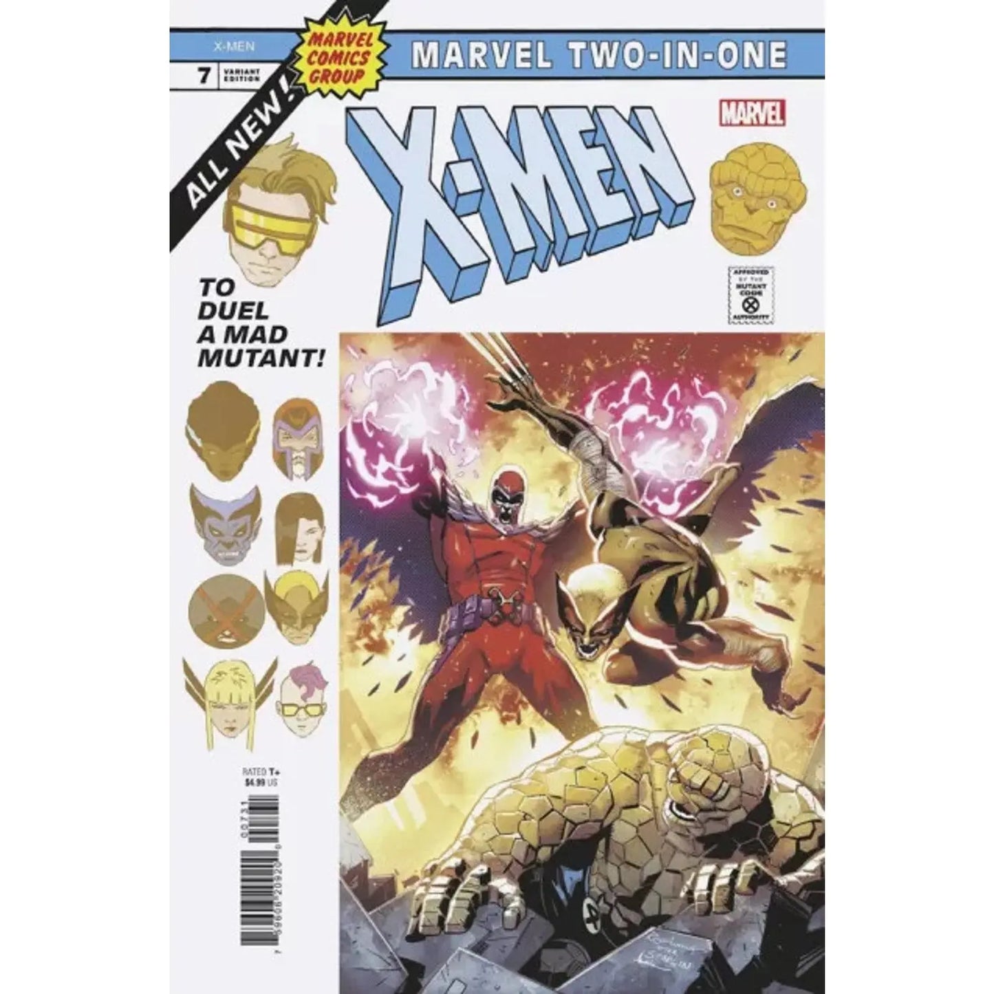 X - Men, Vol. 6 7C Rogê Antônio Marvel Two - in - One Variant - MOD Shop LLC