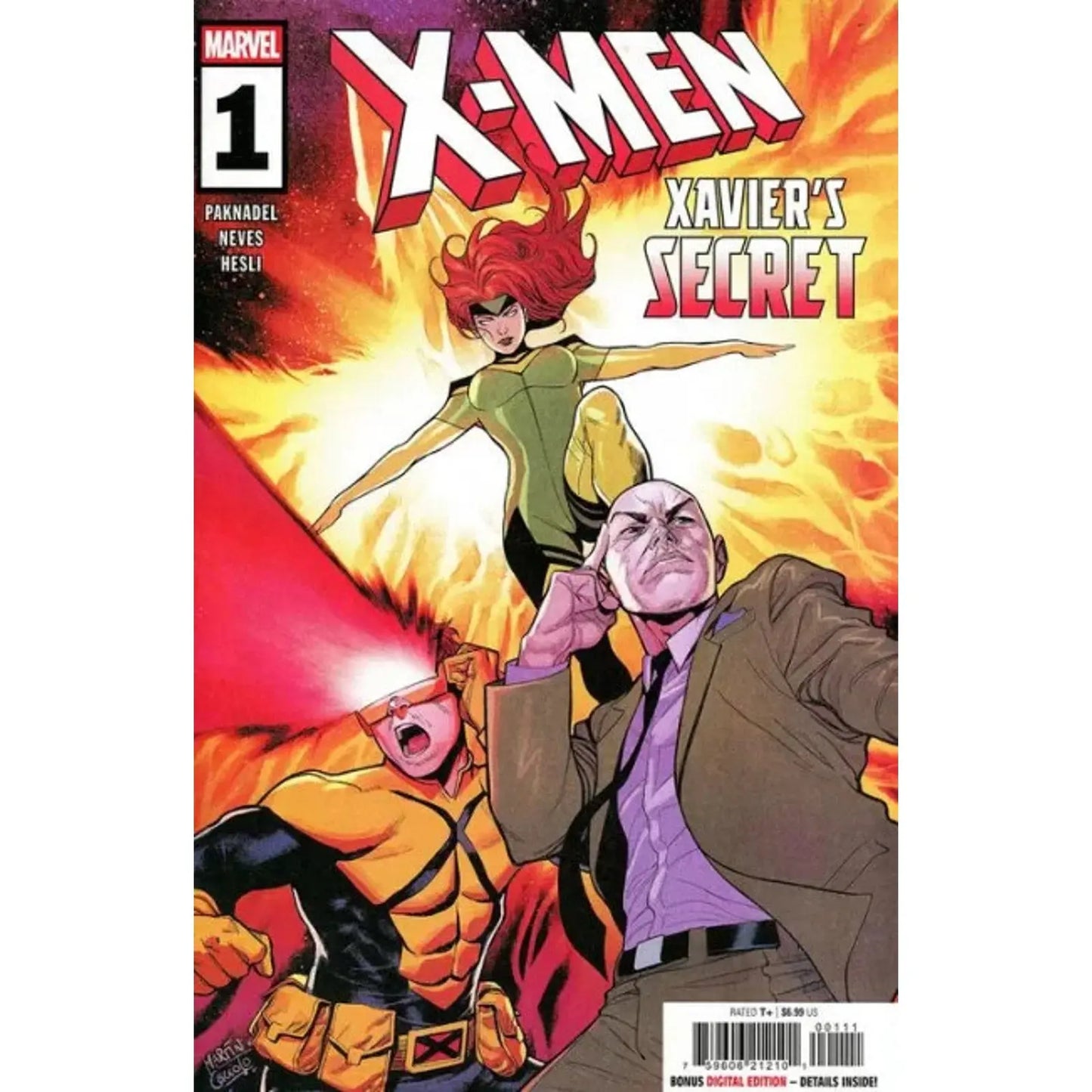X - Men: Xavier's Secret 1A MartÃn Cóccolo Regular - MOD Shop LLC