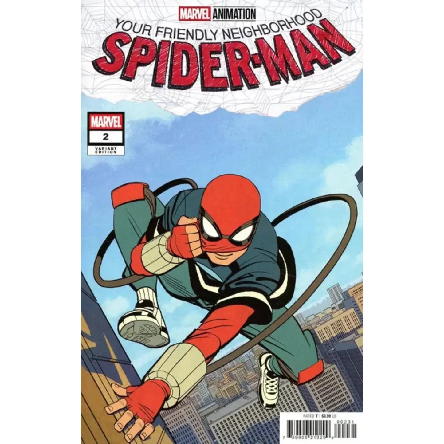 Your Friendly Neighborhood Spider - Man 2C Marvel Animation Variant - MOD Shop LLC