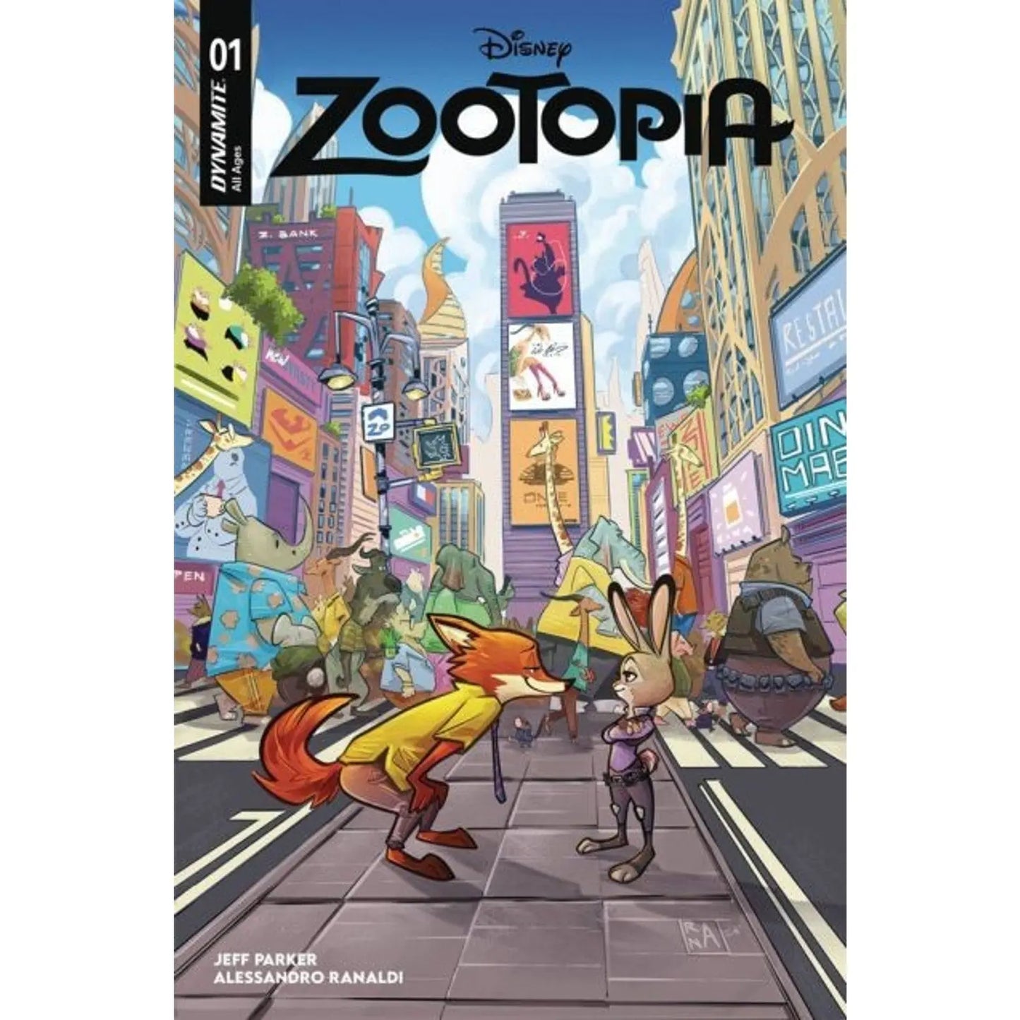 Zootopia 1B Alessandro Ranaldi Variant - MOD Shop LLC