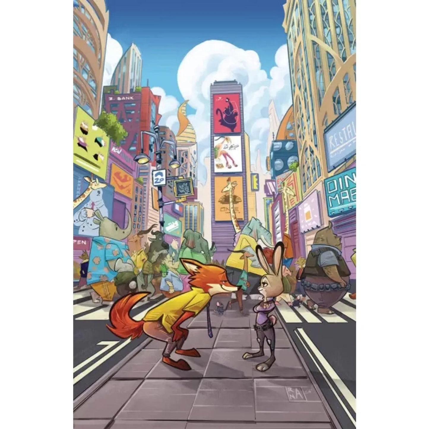 Zootopia 1N Alessandro Ranaldi Incentive Foil Virgin Variant (1:15) - MOD Shop LLC