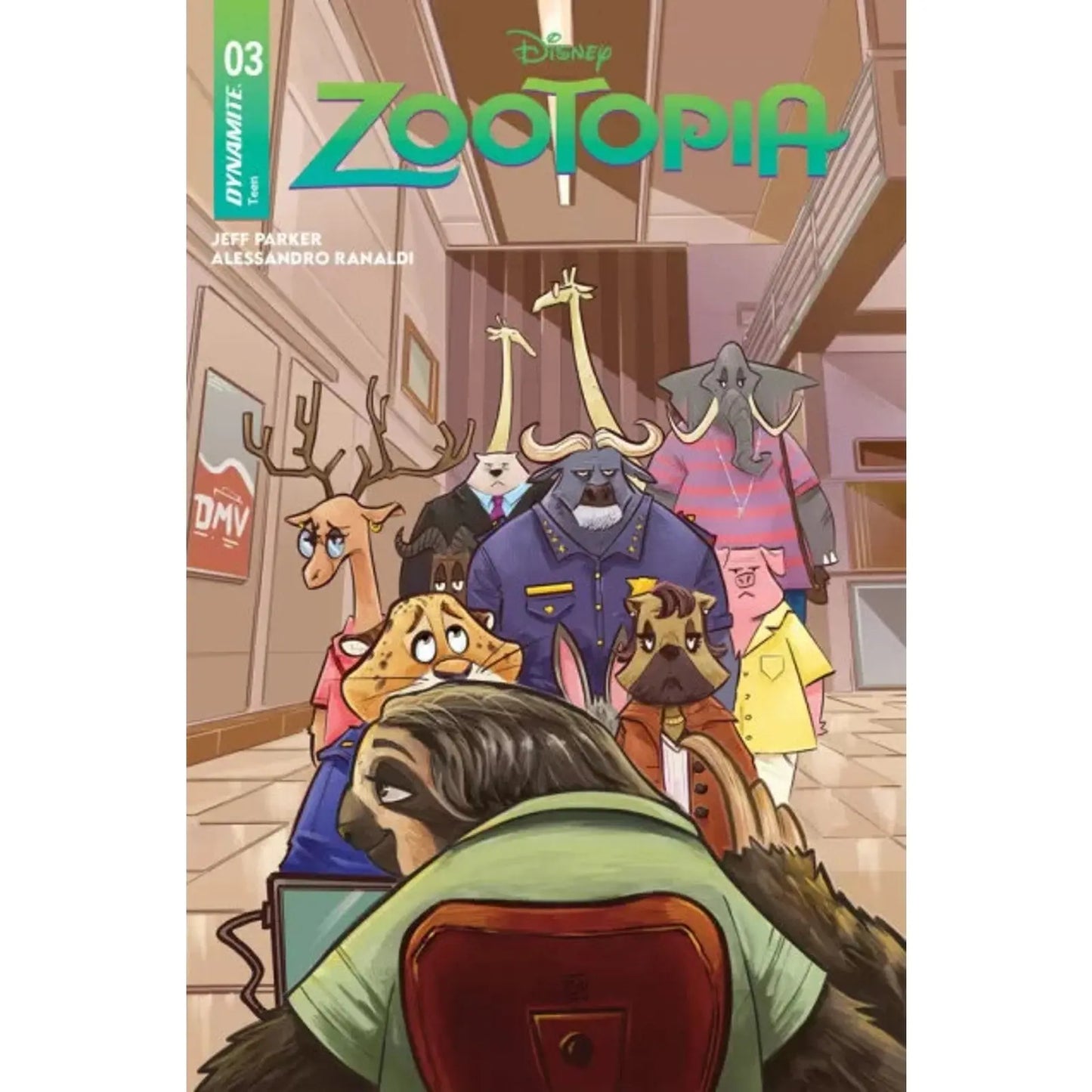 Zootopia 3B Alessandro Ranaldi Variant - MOD Shop LLC