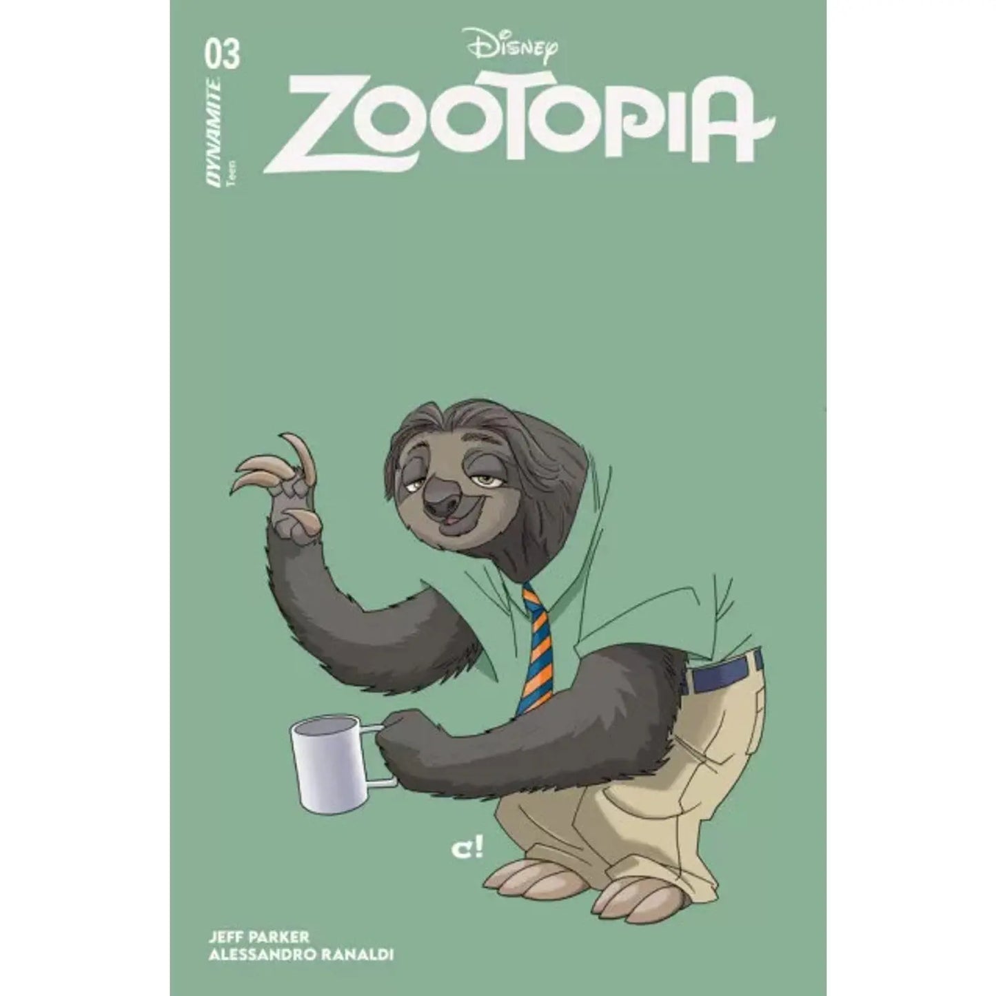 Zootopia 3C Craig Rousseau Negative Space Variant - MOD Shop LLC