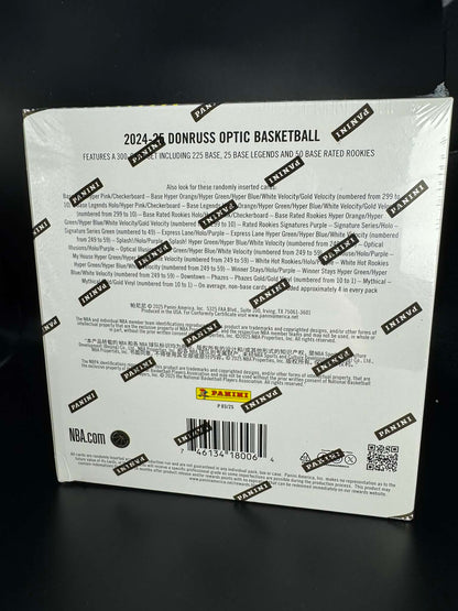 2024/2025 Panini Donruss Optic Basketball Mega Box