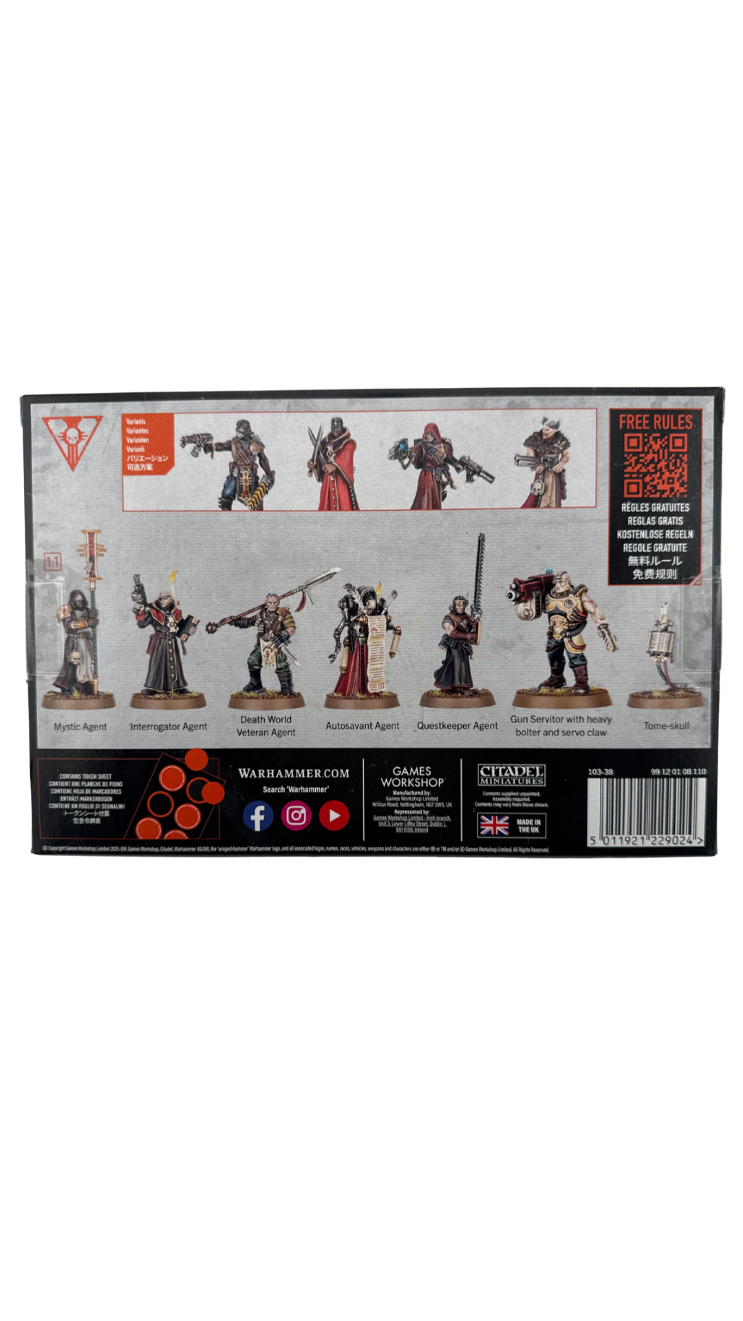 Inquisitorial Agents – Sanctioned Operatives of the Imperial Inquisition (Warhammer 40,000: Kill Team)